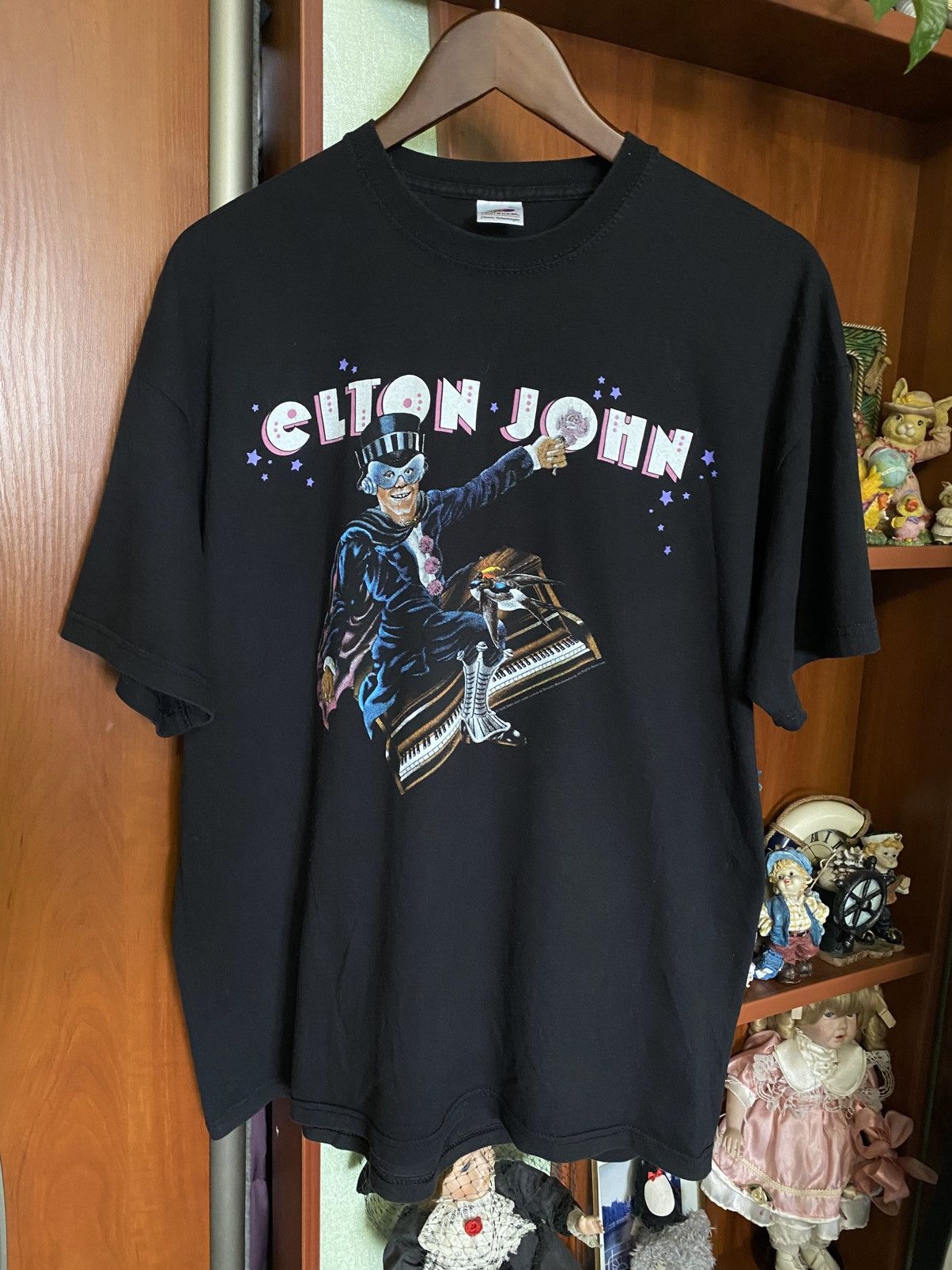 Band Tees Vintage Elton John 2006 Piano Man Tour T Shirt Size US XL / EU 56 / 4 - 2 Thumbnail