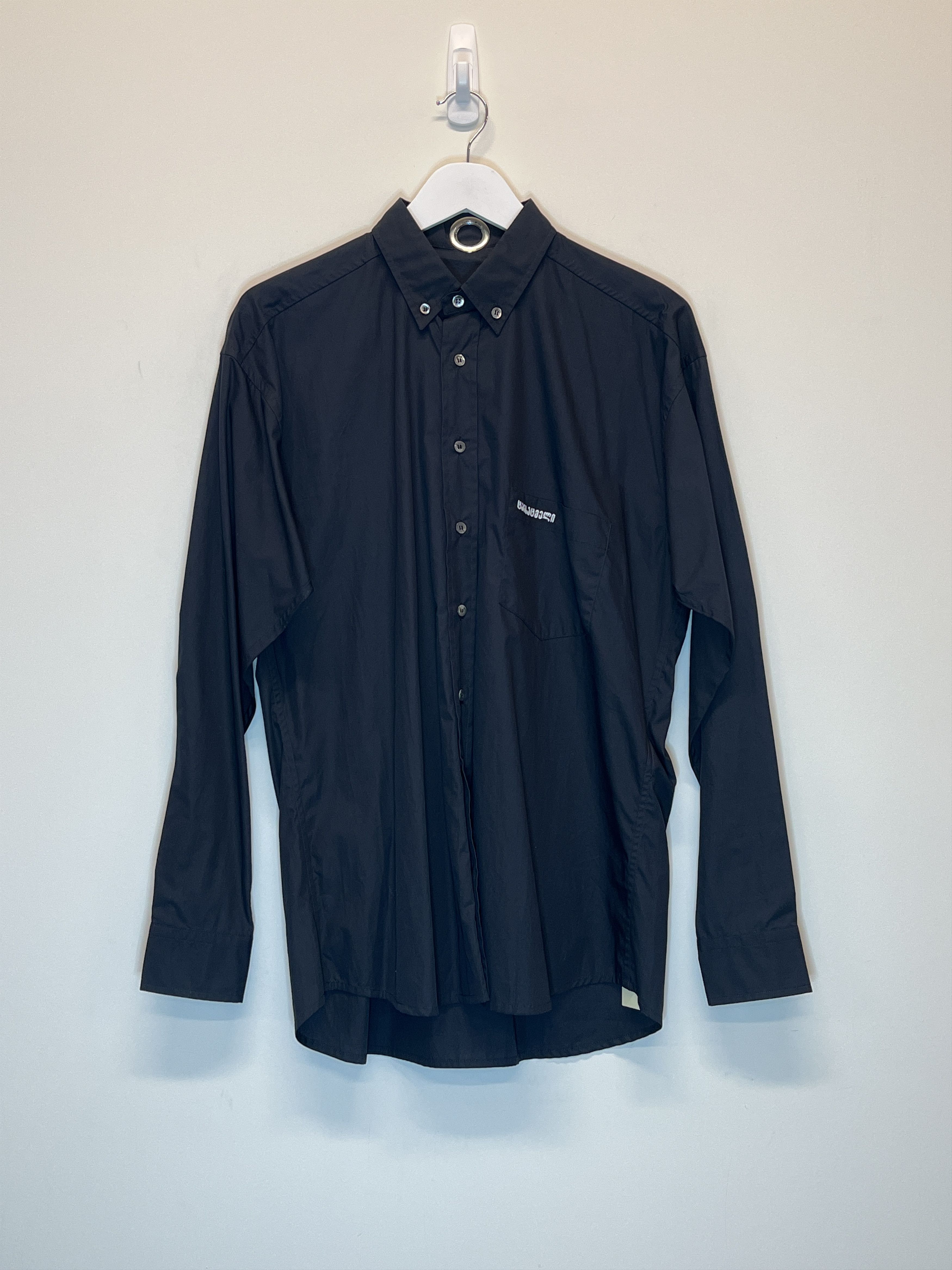 Vetements SS19 Georgia Embroidered Ring Button Down Shirt Size US XS / EU 42 / 0 - 2 Thumbnail