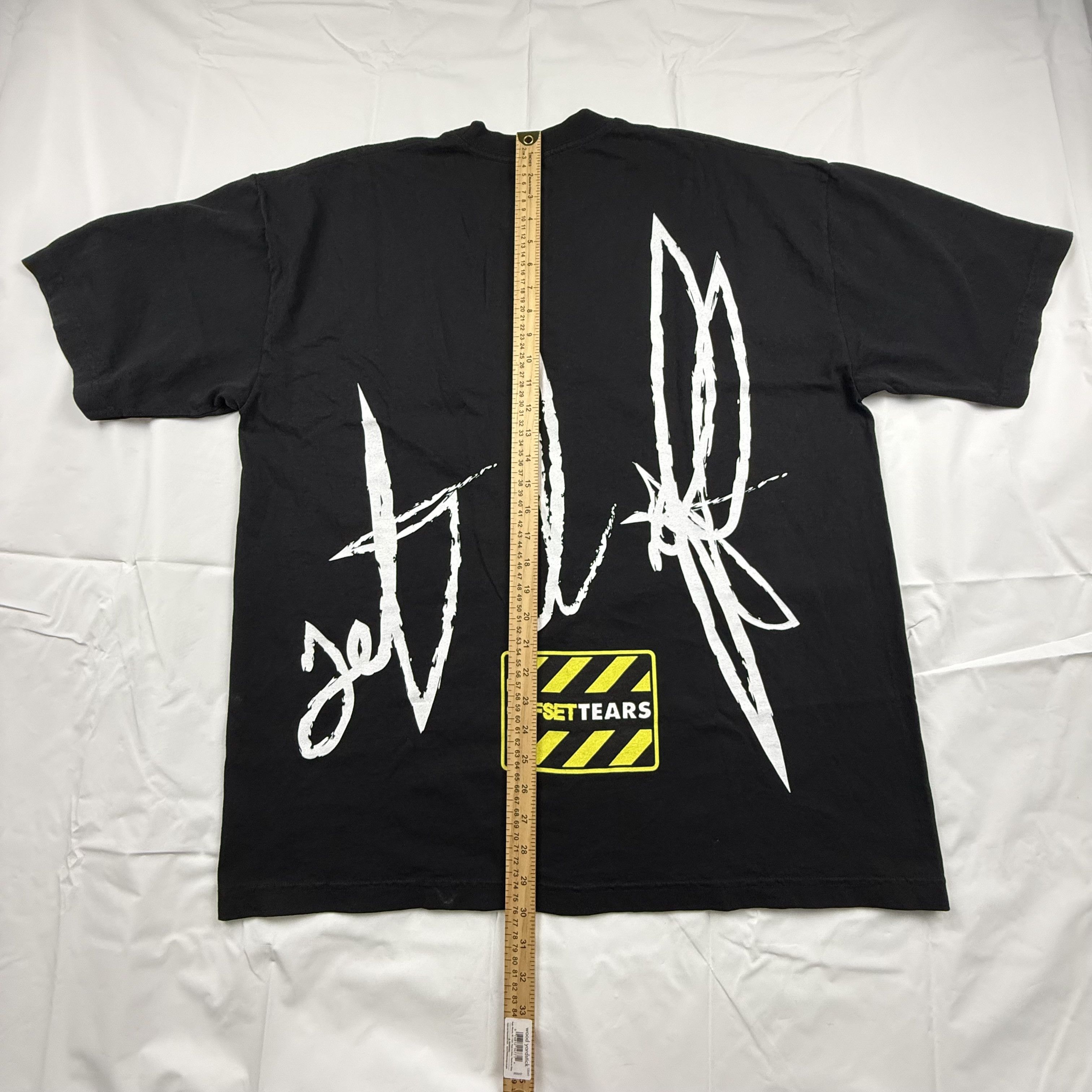 DENIM TEARS Denim Tears x Offsettears Set It Off T-Shirt Black XL Mens Size US XL / EU 56 / 4 - 7 Thumbnail