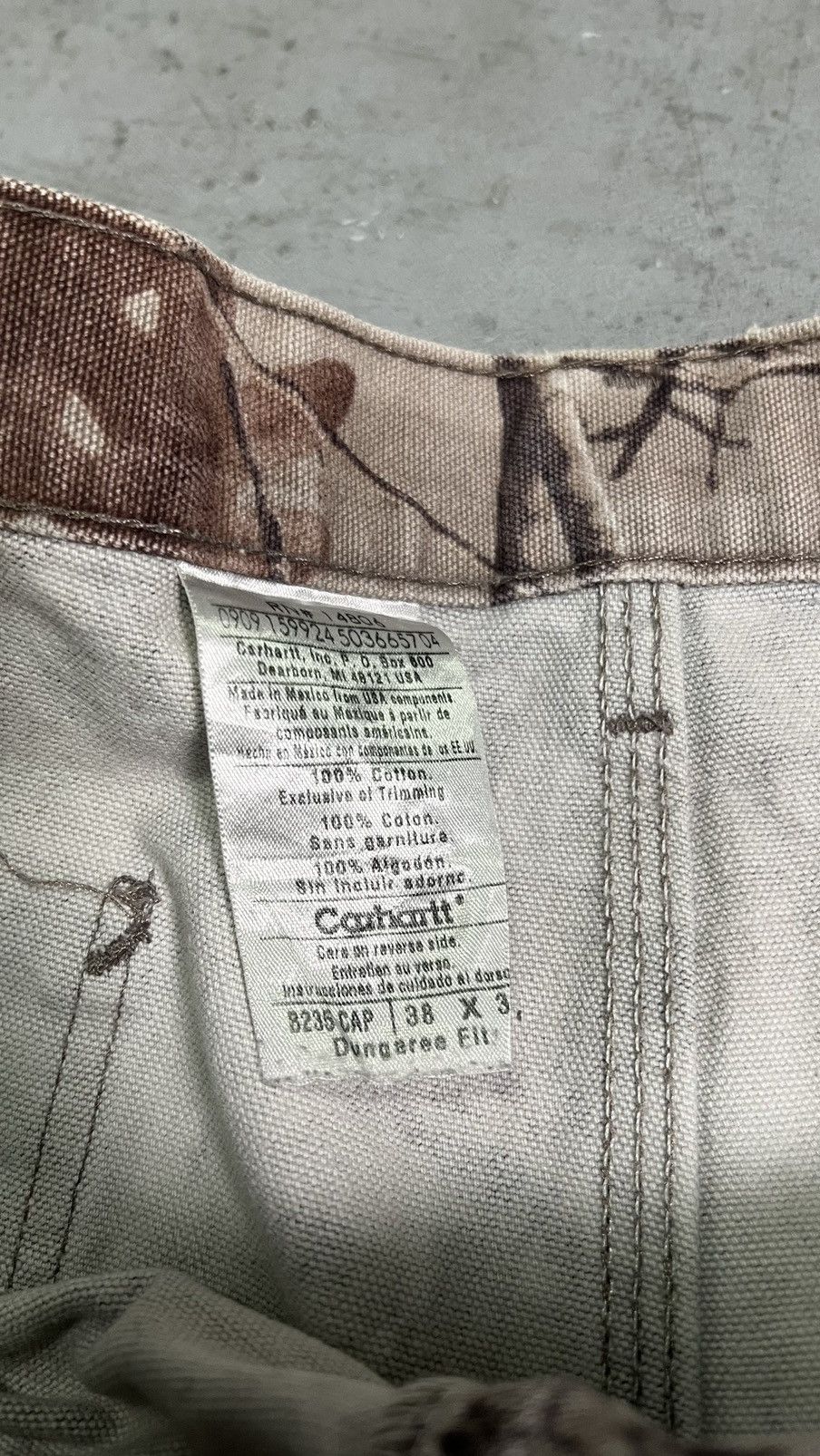 Carhartt × Realtree × Vintage Carhartt Realtree Dungree Carpenter Pants Size US 36 / EU 52 - 6 Thumbnail