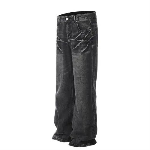 VIBE Men's trendy tie-dye ripped distressed washed jeans Size US 32 / EU 48 - 2 Thumbnail