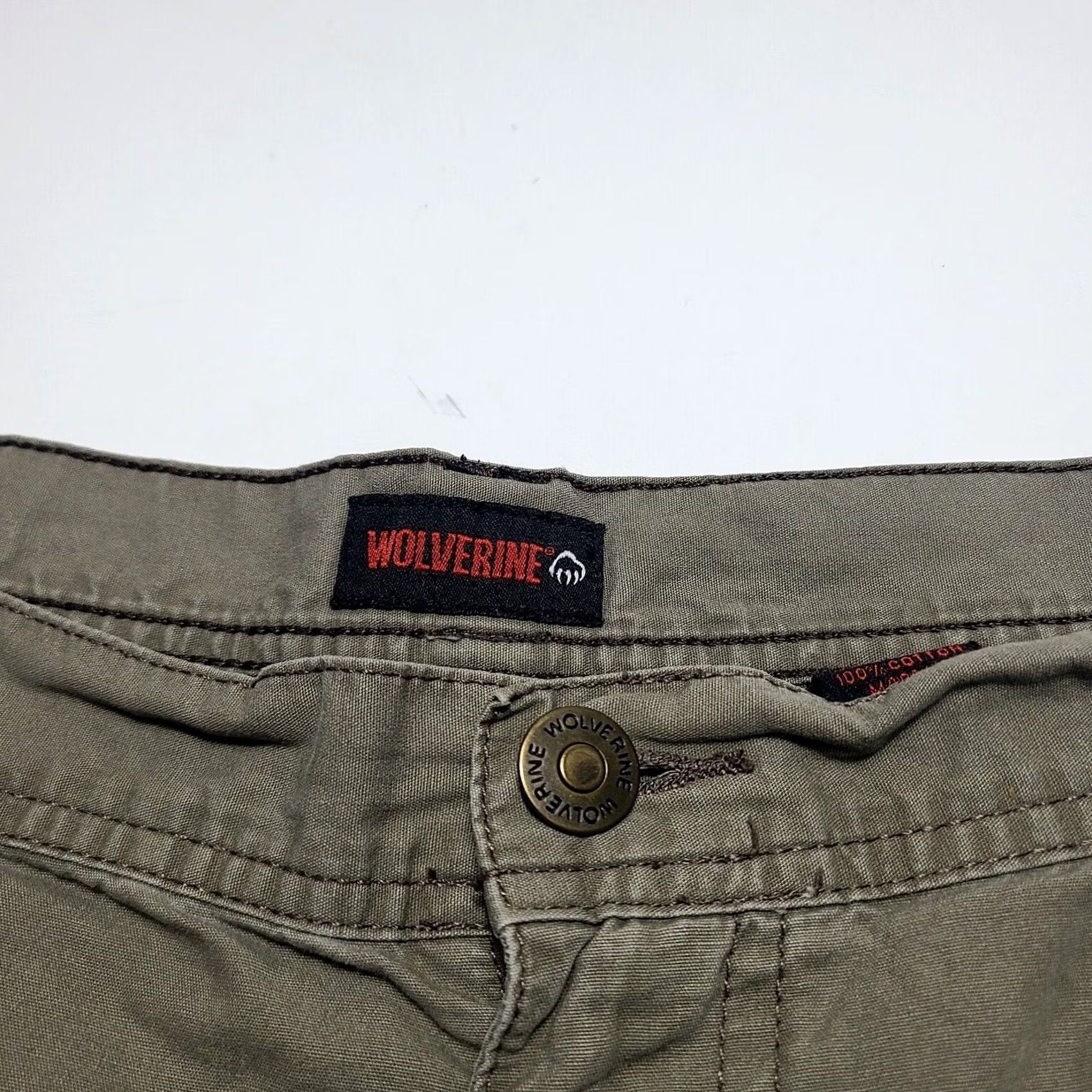 Vintage Wolverine Cargo Shorts Mens Adult Size 40 Brown Outdoors Hiking Casual Fishing Size US 38 / EU 54 - 2 Thumbnail