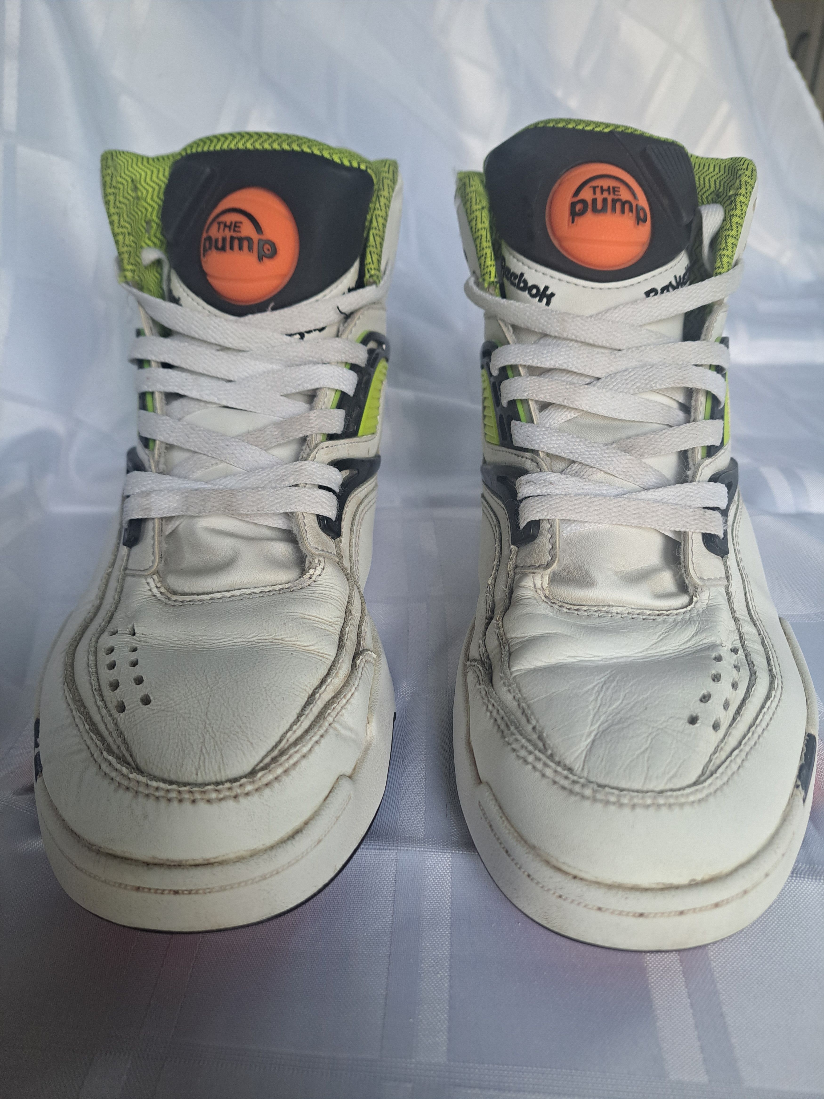 Reebok Reebok twilight zone pump neon yellow Size US 8.5 / EU 41-42 - 4 Thumbnail