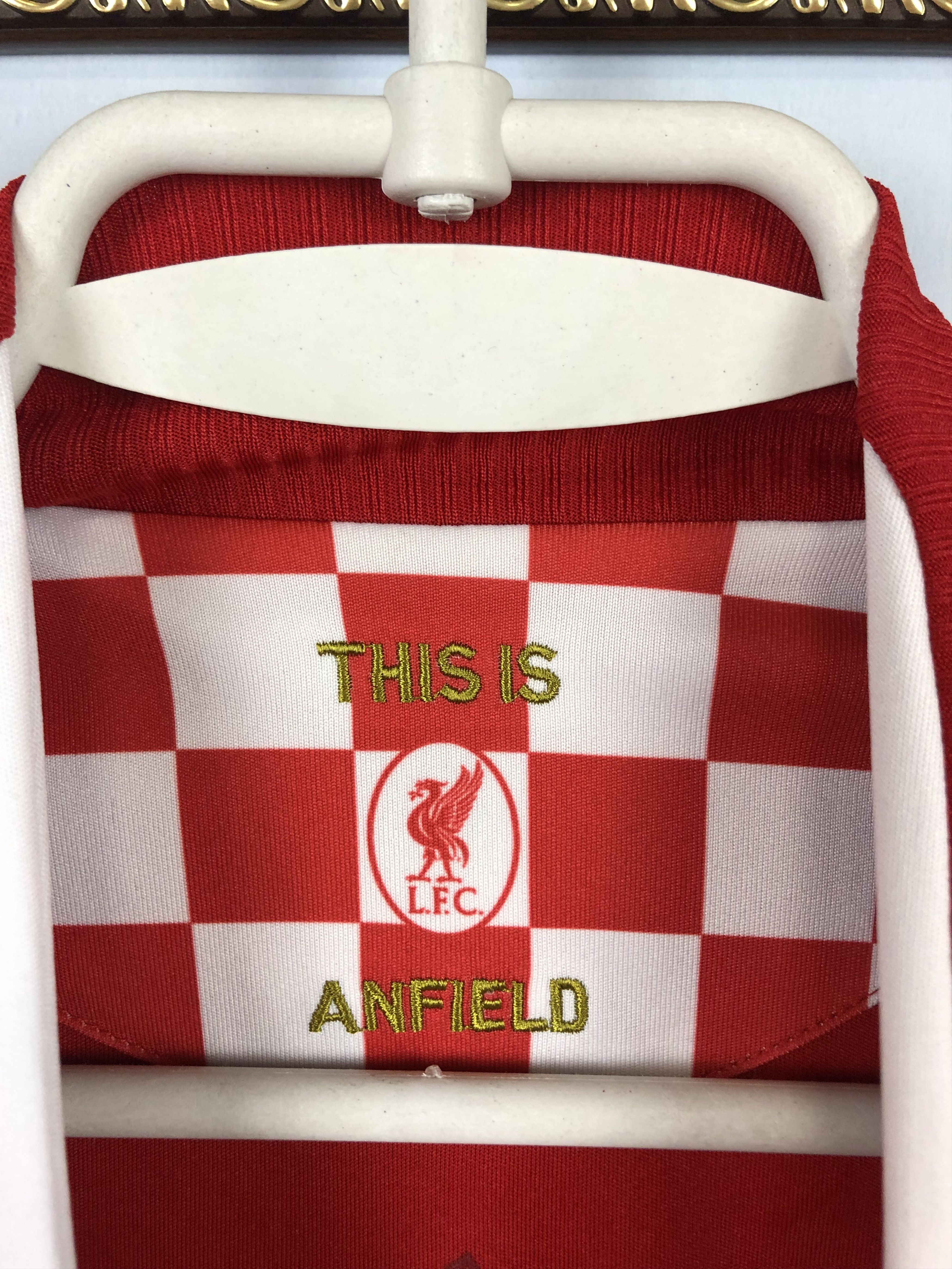 Adidas Liverpool football shirt 2008 Soccer Adidas Jersey Rare Size US S / EU 44-46 / 1 - 9 Thumbnail