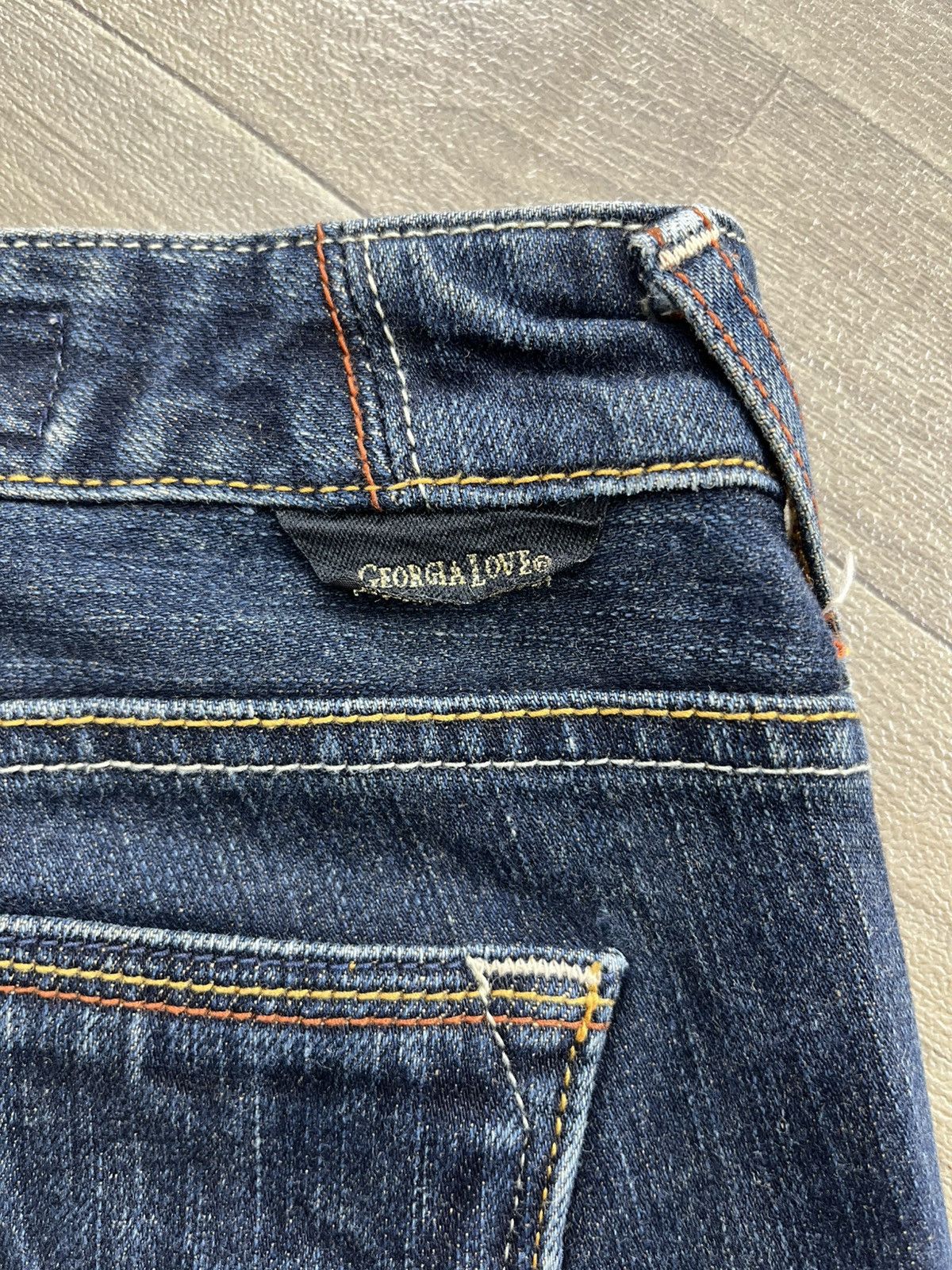 If Six Was Nine 2000s Georgia Love Flare Jeans High Street Japan Boot Cut Size US 27 - 12 Thumbnail