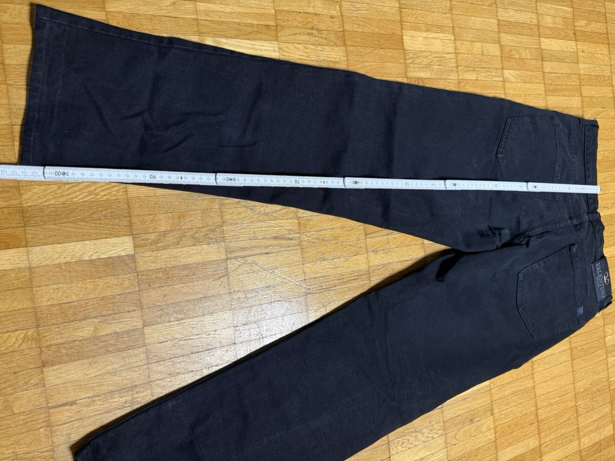 Yves Saint Laurent Valentino Jeans Black Straight Fit Denim Pants Size 30 Size US 30 / EU 46 - 7 Thumbnail
