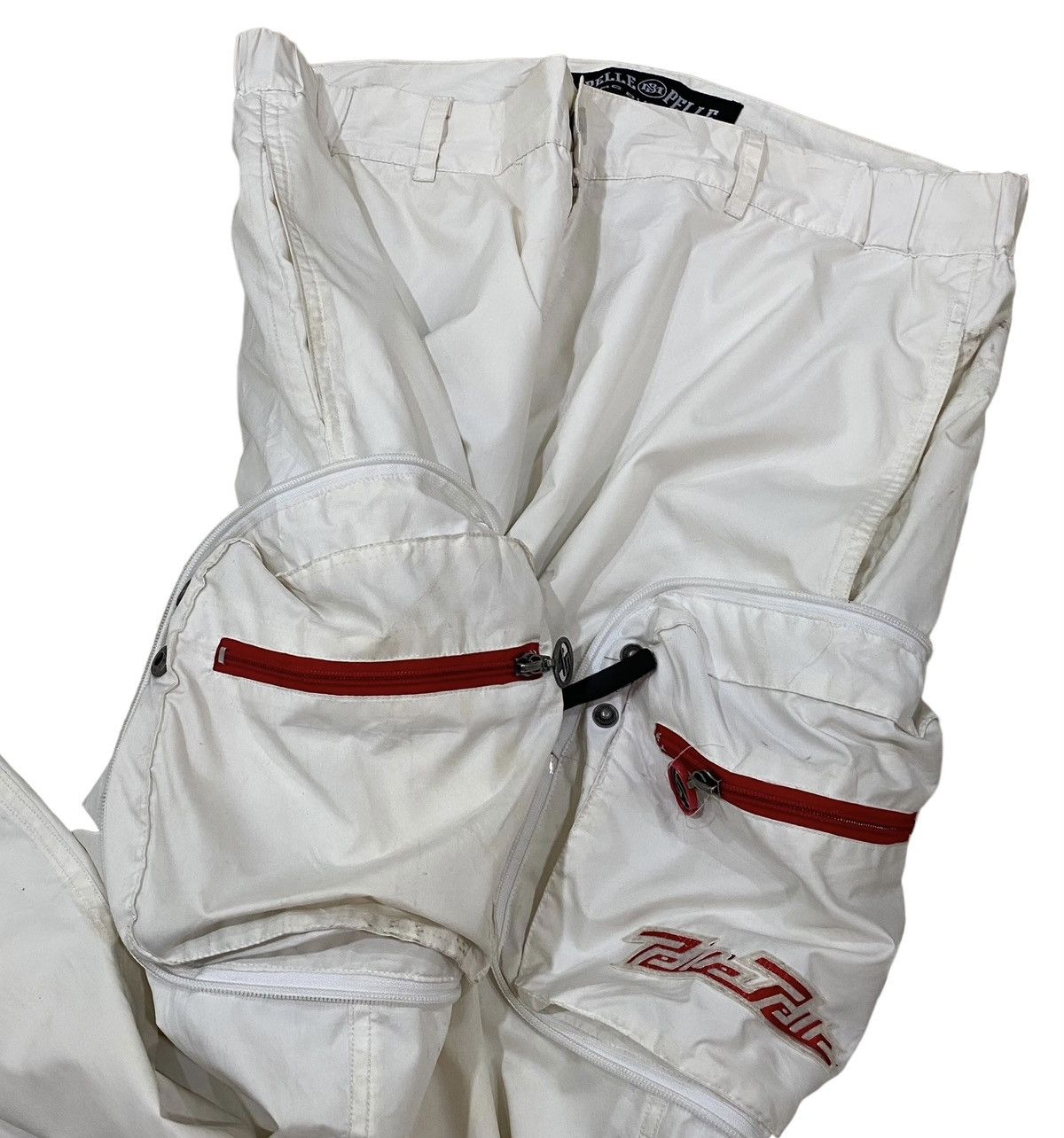 Marc Buchanan × Pelle Pelle ☀️MARC BUCHANAN PELLE PELLE CARGO POLYESTER PANT Size US 33 - 5 Thumbnail