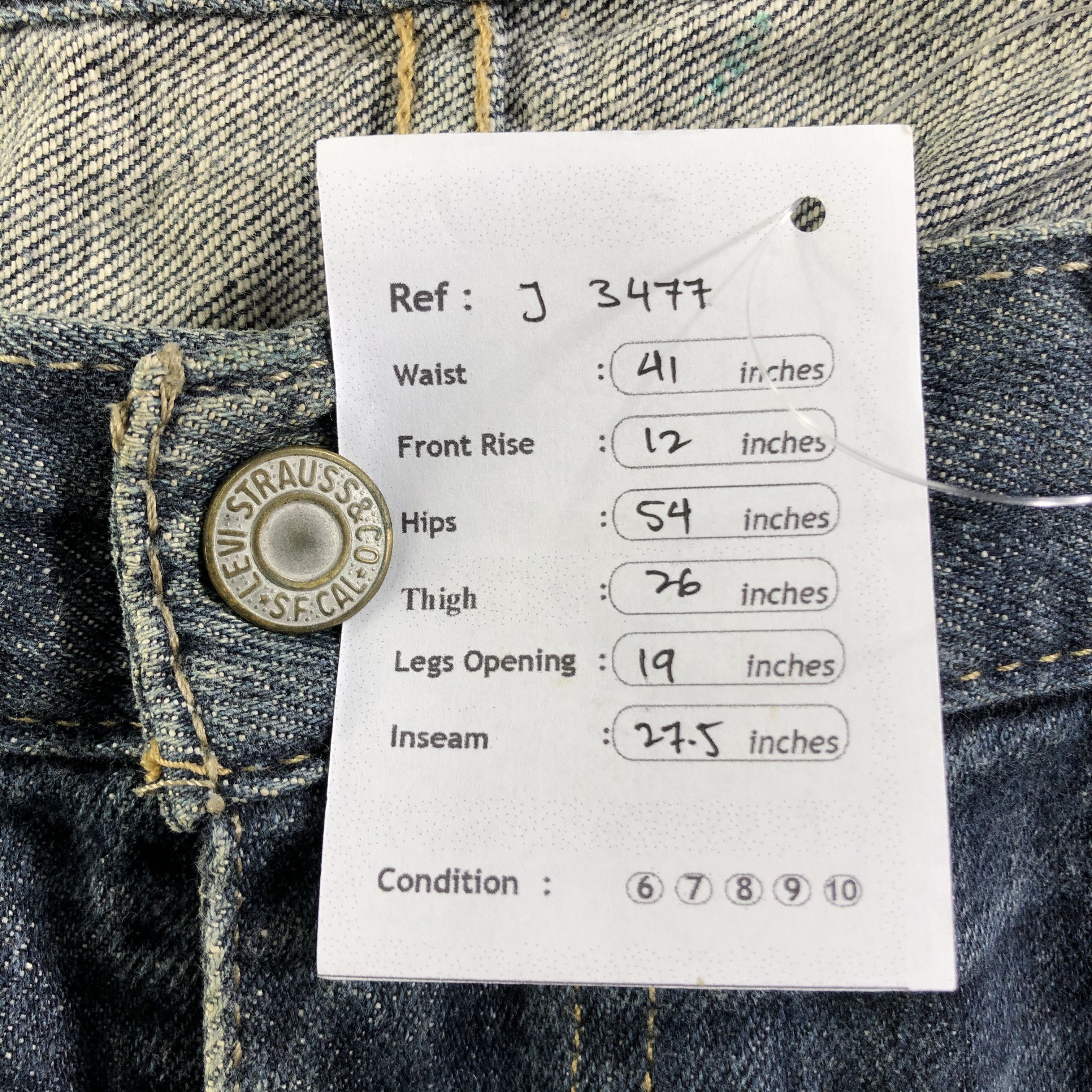 Levi's Vintage Levis 559 Jeans-J3477 Size US 41 - 11 Thumbnail