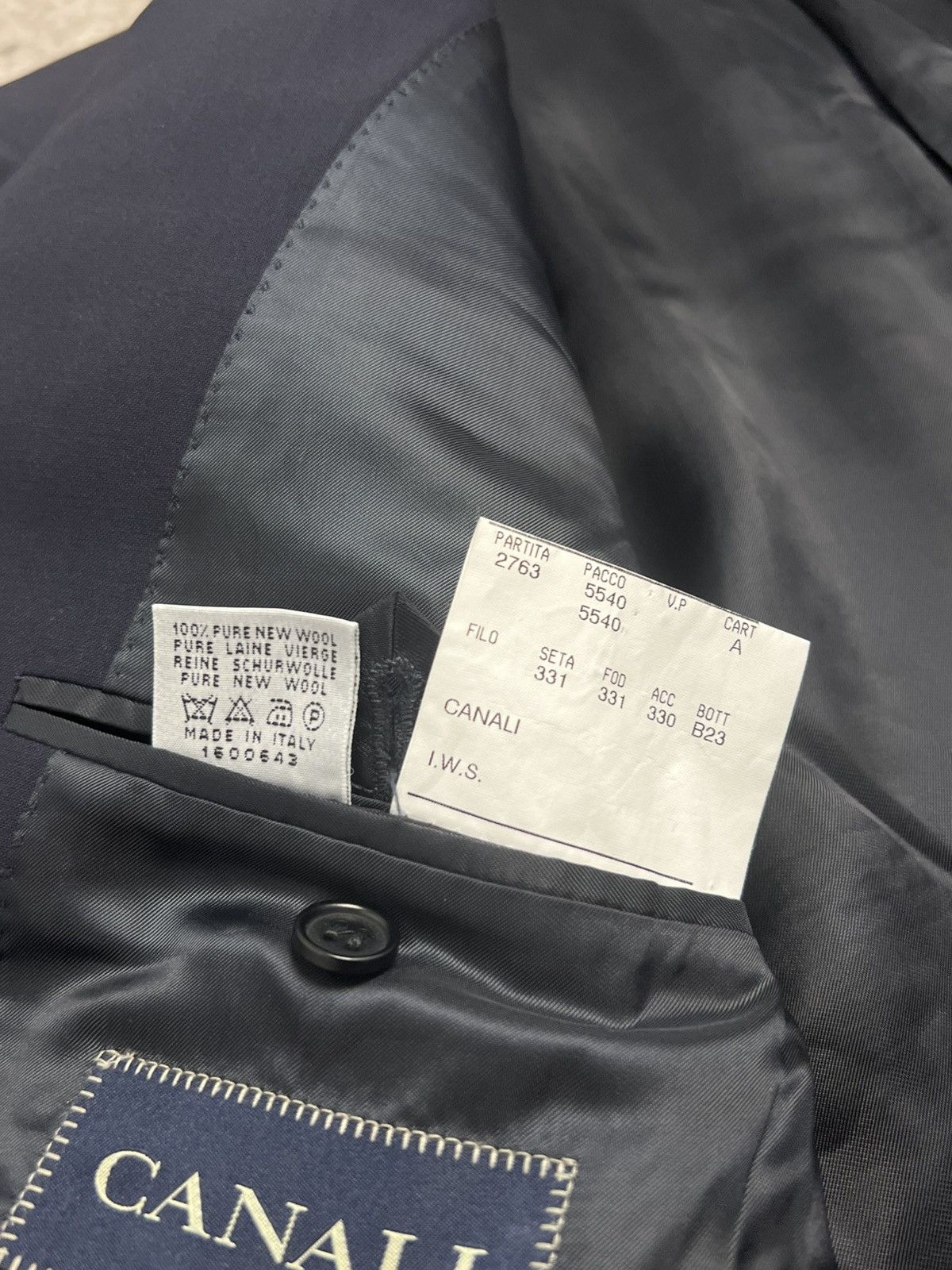 Canali Canali Wool Blazer Jacket Size 52R - 8 Thumbnail