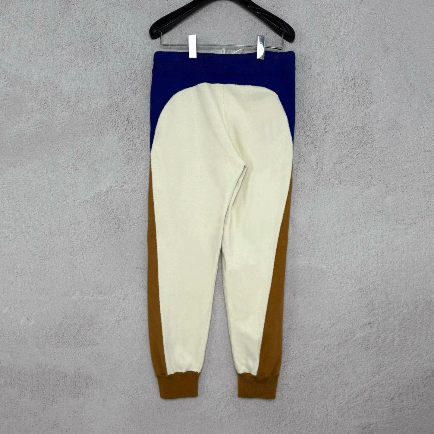 Louis Vuitton Louis Vuitton White/Brown Colorblock Trackpants M Size US 32 / EU 48 - 2 Thumbnail