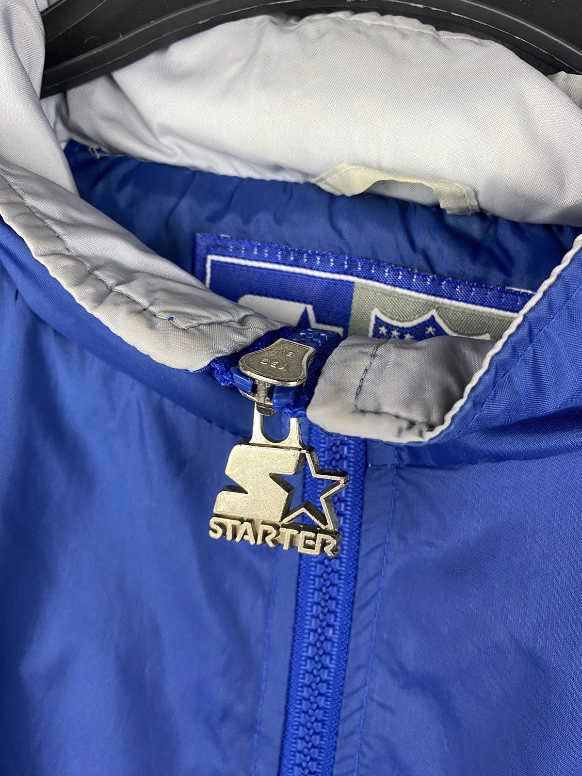 Starter Dallas Cowboys Starter Jacket Men's XL Blue NFL Football Size US XL / EU 56 / 4 - 7 Thumbnail