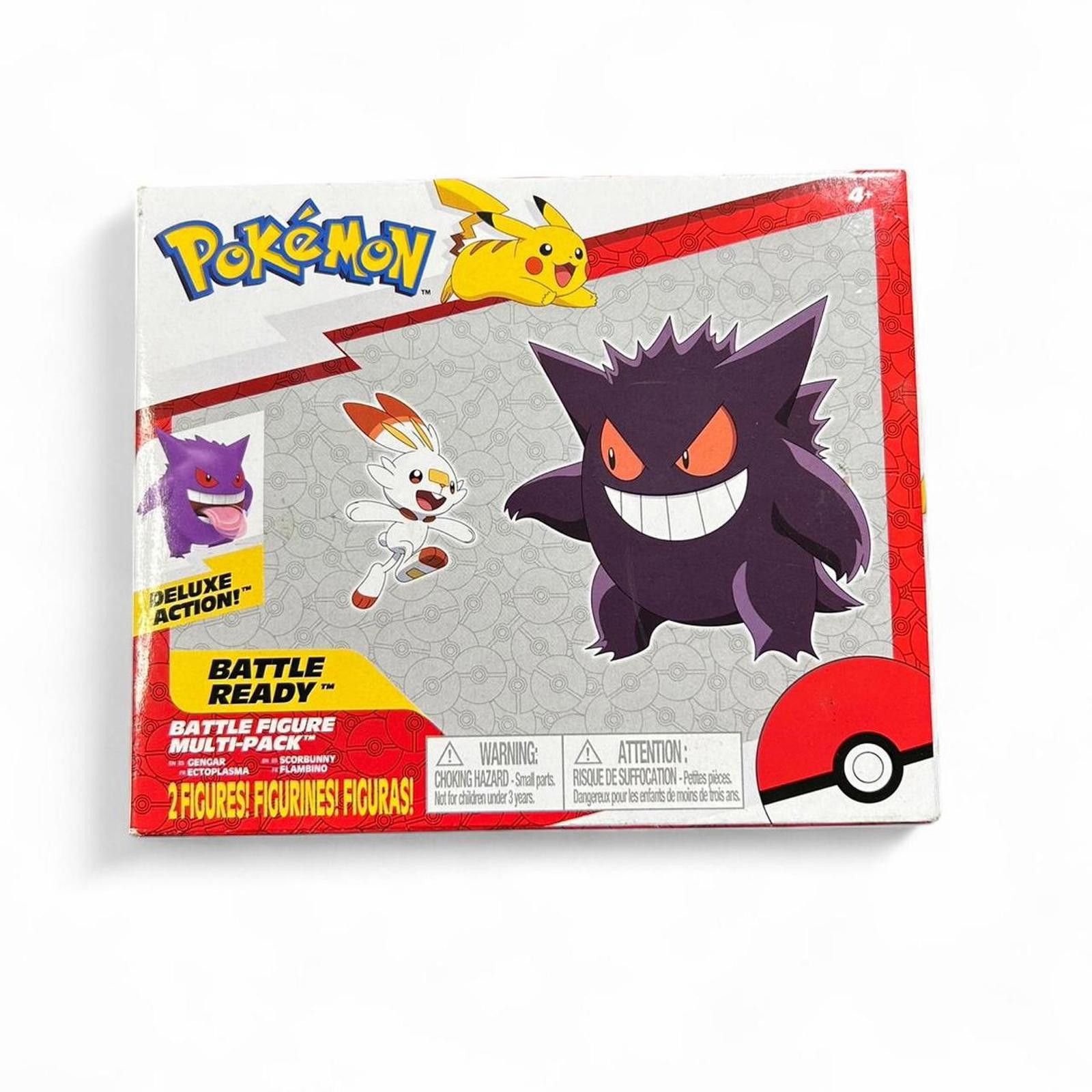 Pokemon Pokemon Battle Figure Gengar & Scorbunny 2 Pack Size ONE SIZE - 1 Thumbnail