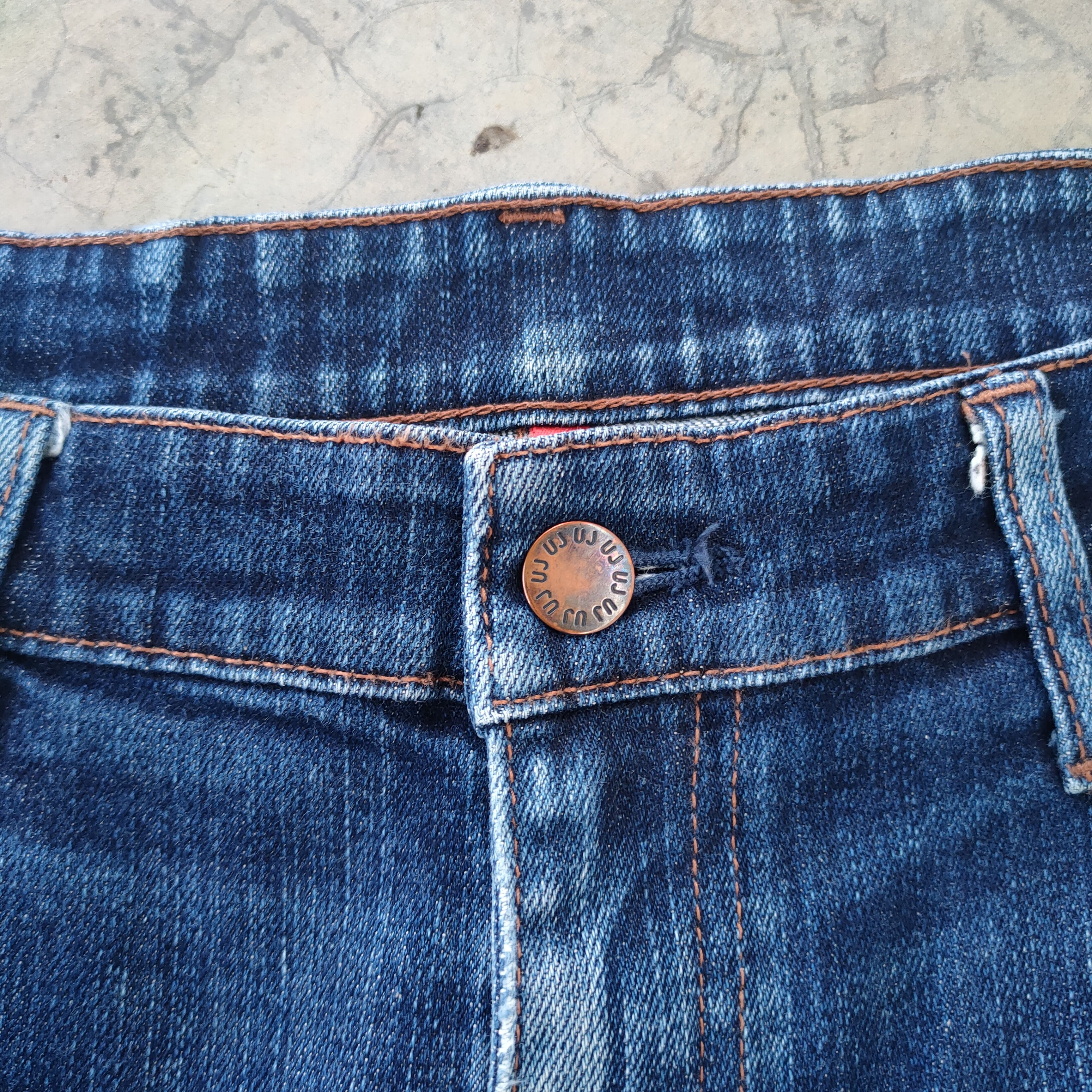 Japanese Brand W34 VINTAGE JAPANESE DISTRESSED RIPPED JEANS DENIM PANTS Size US 34 / EU 50 - 5 Thumbnail
