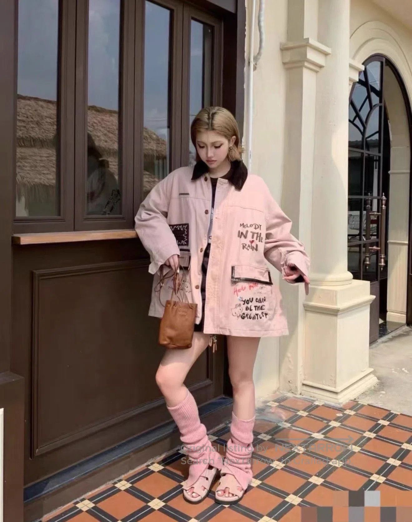 Miu Miu Miu Miu Nappa Leather Mini Bucket Bag. Size ONE SIZE - 9 Thumbnail