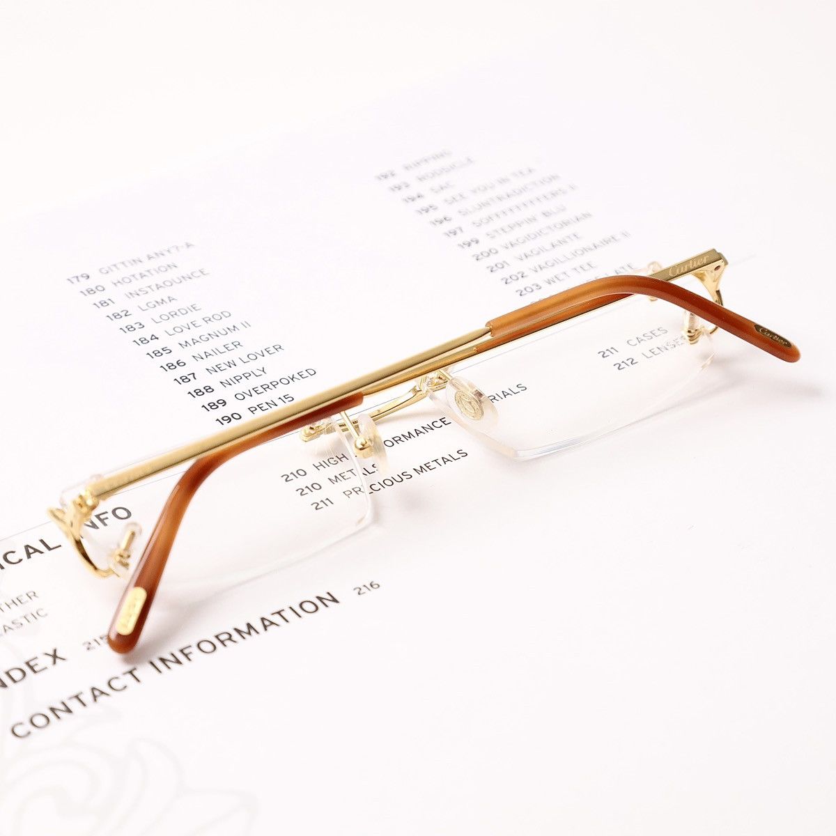 Cartier CARTIER CT0092O GLASSES Size ONE SIZE - 8 Thumbnail