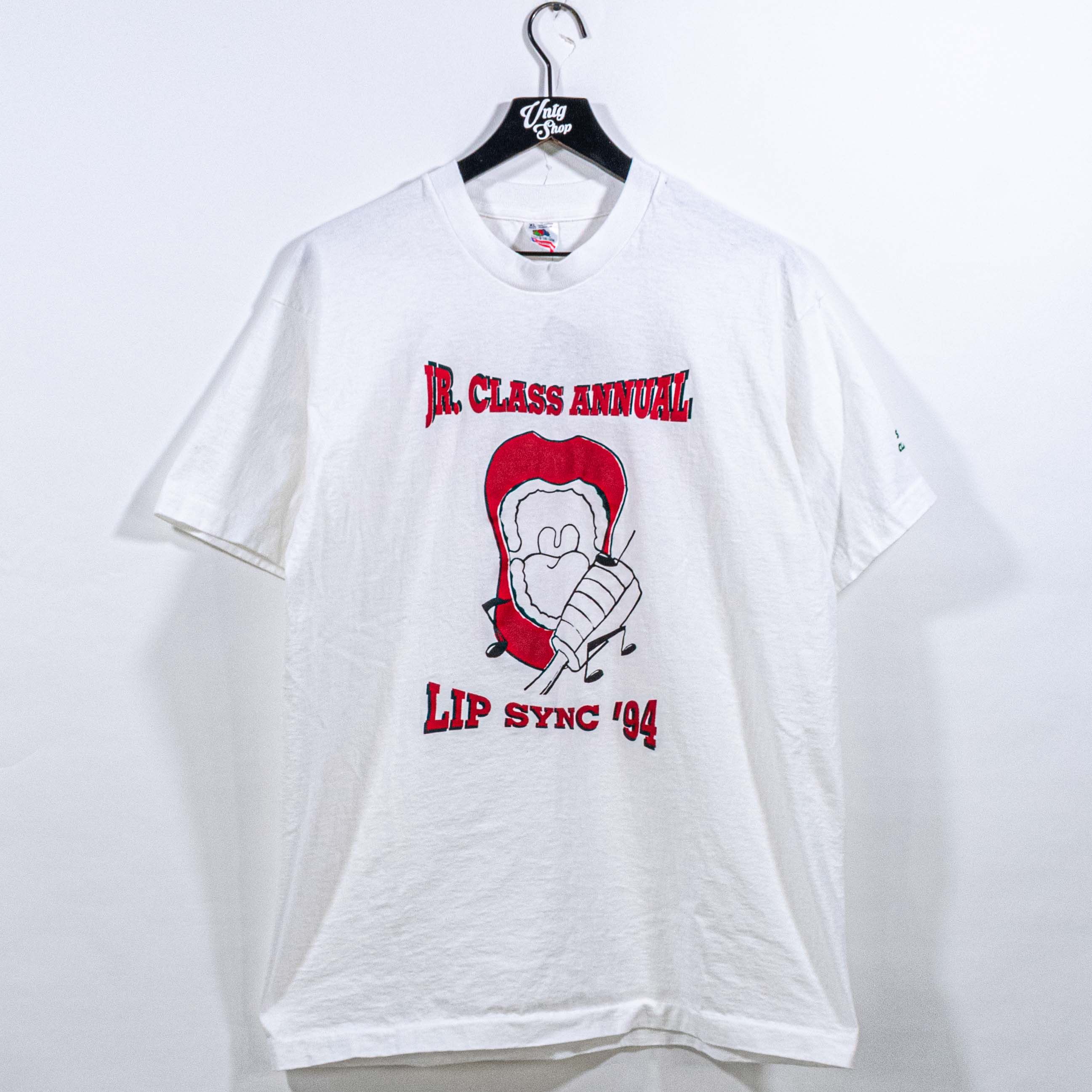 Band Tees Lip Sync Band Battle T-Shirt XL VTG 90s Hipster Grunge Size US XL / EU 56 / 4 - 1 Thumbnail