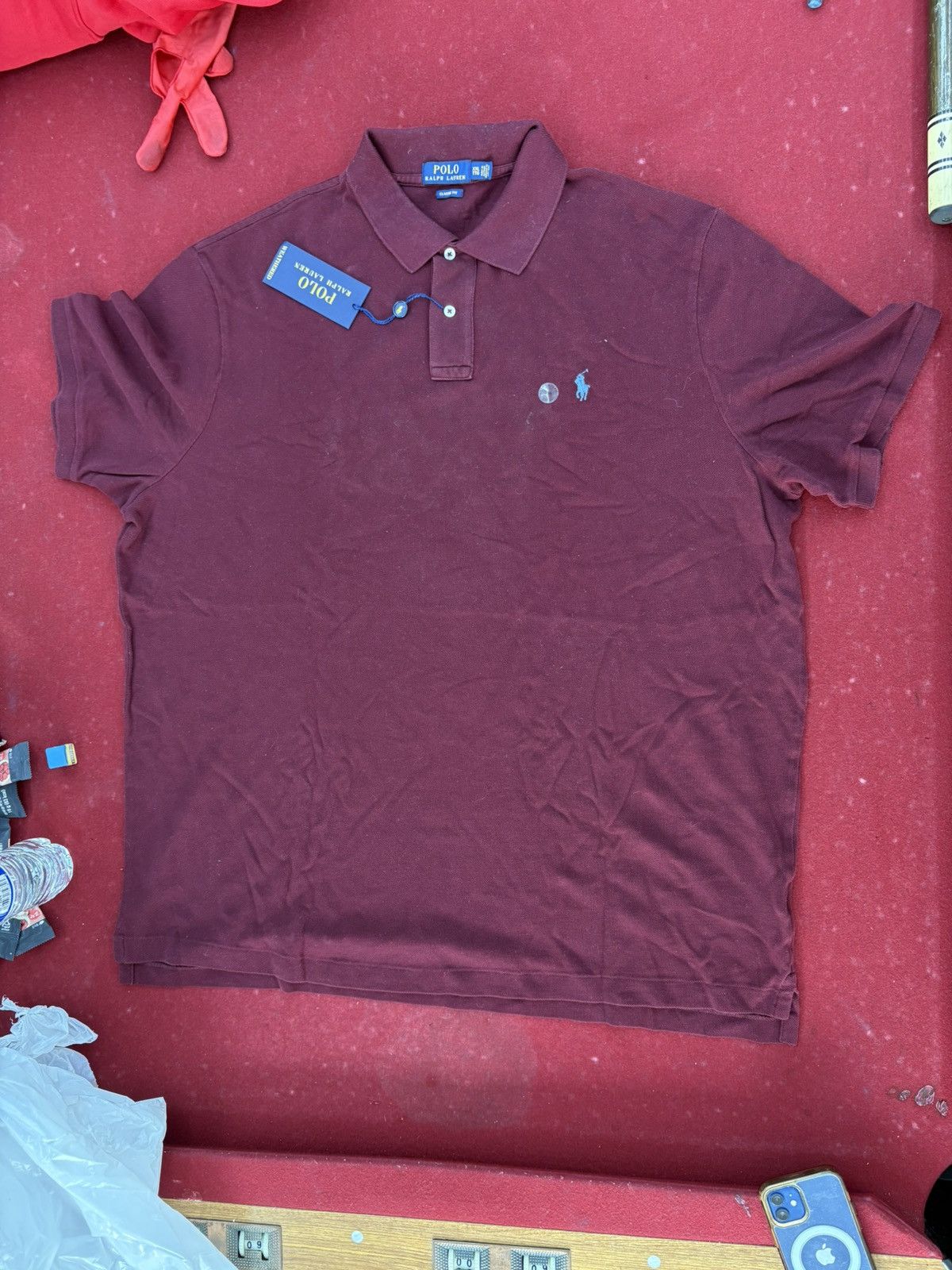 Polo Ralph Lauren Polo Ralph Lauren Collared Polo Tee Size US XXL / EU 58 / 5 - 1 Thumbnail