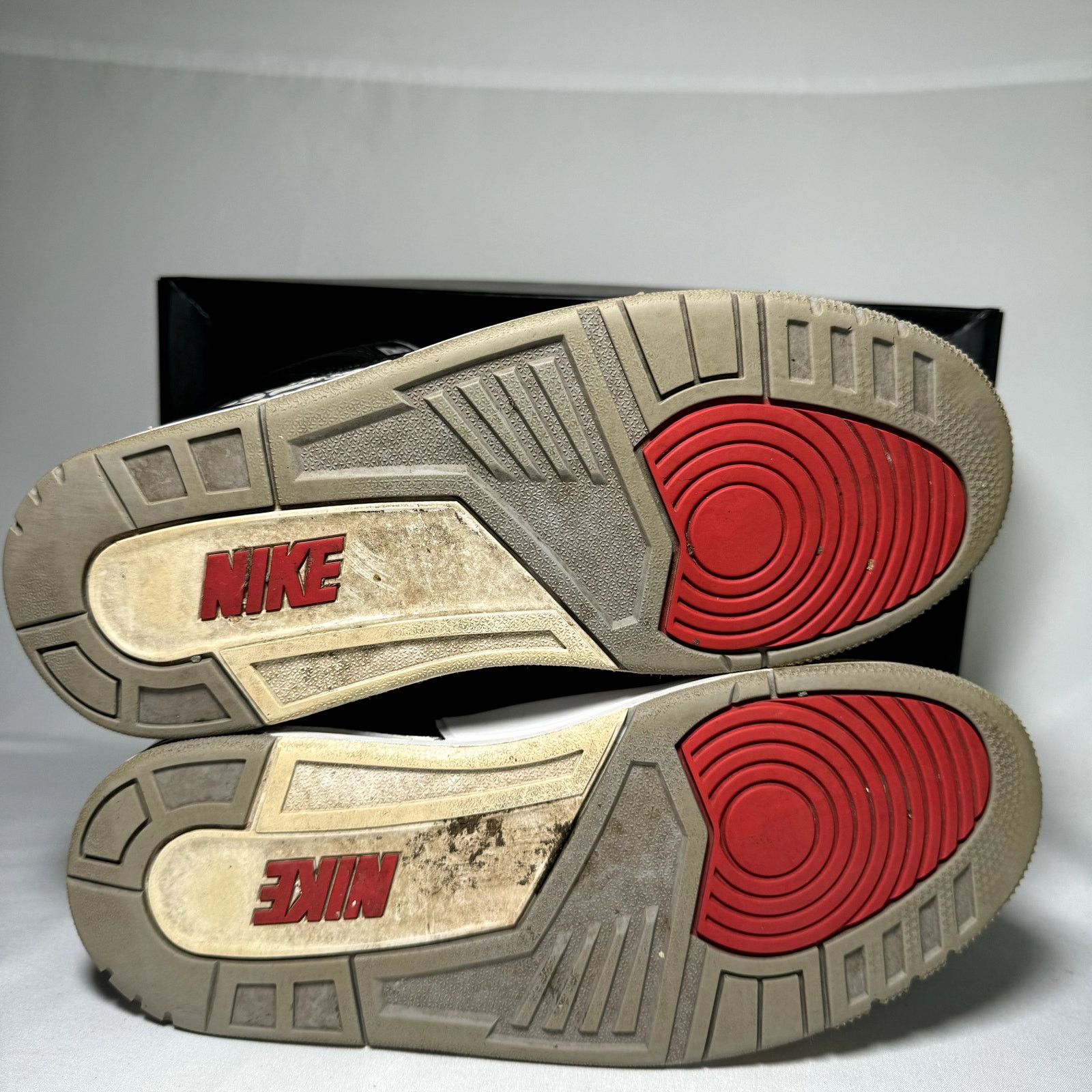 Jordan Brand × Nike Size 8 - Nike Air Jordan 3 Retro OG Black Cement Men's Shoes Size US 8 / EU 41 - 6 Thumbnail