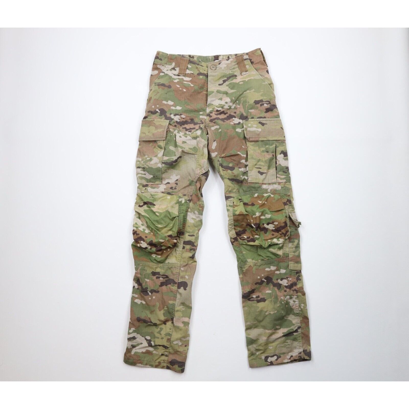 Vintage USGI Military Insect Repellant Camouflage Cargo Pants Size US 29 - 1 Thumbnail