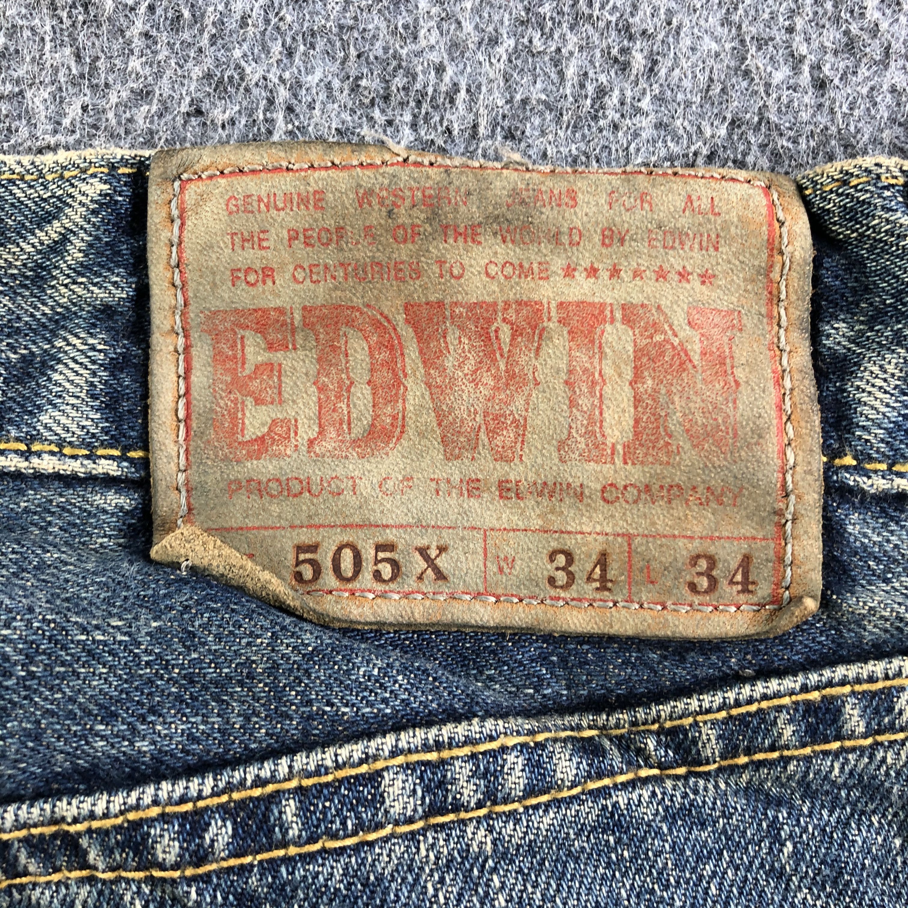Levi's Vintage Edwin 505 Jeans-J3569 Size US 33 - 5 Thumbnail