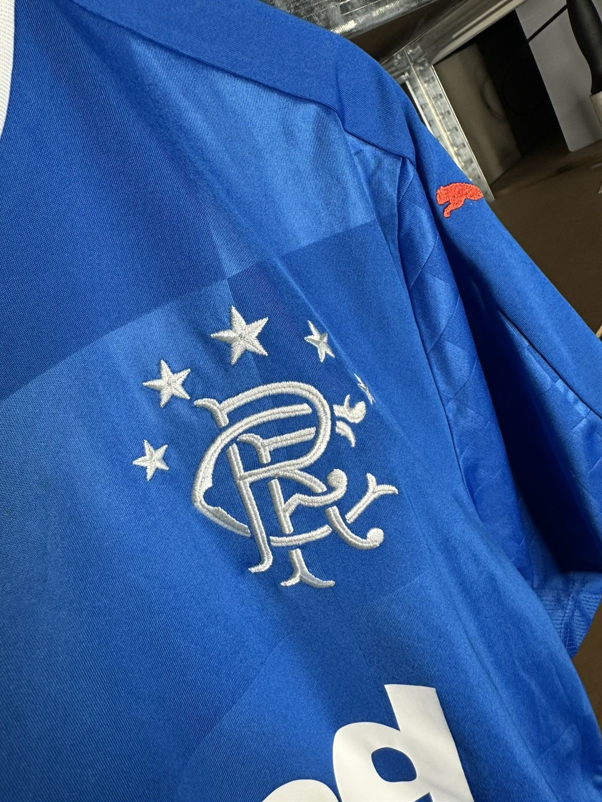 Puma PUMA FC RANGERS GLASGOW 2016/2018 HOME FOOTBALL SOCCER SHIRT Size US XL / EU 56 / 4 - 5 Thumbnail
