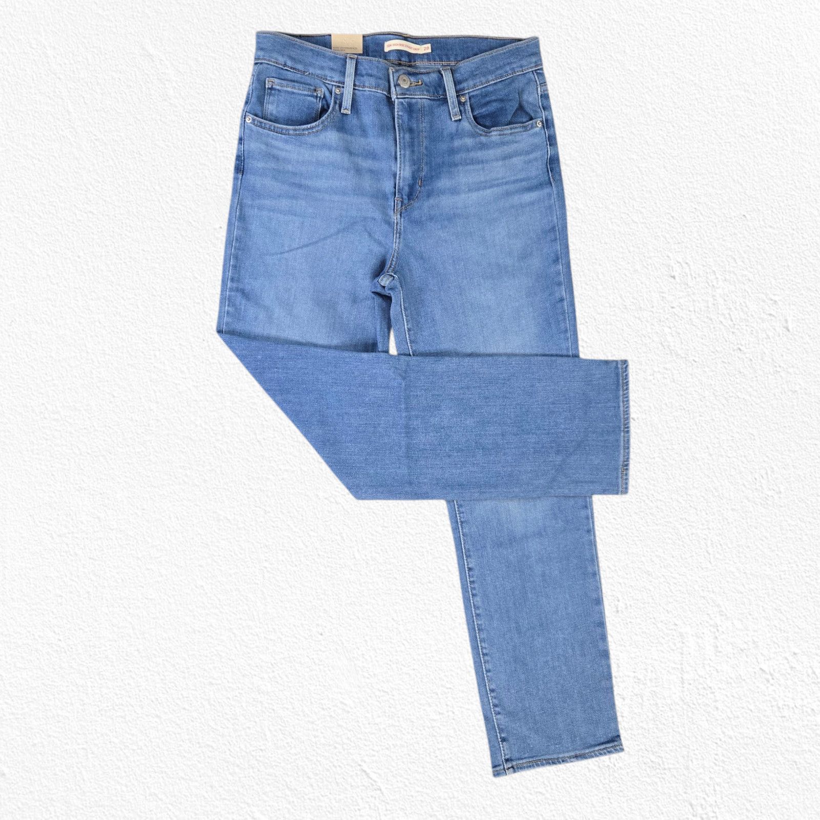 Levi's Levi's 724 High Waisted Slim Cropped Straight Jeans Size 28 Size 28" / US 6 / IT 42 - 2 Thumbnail