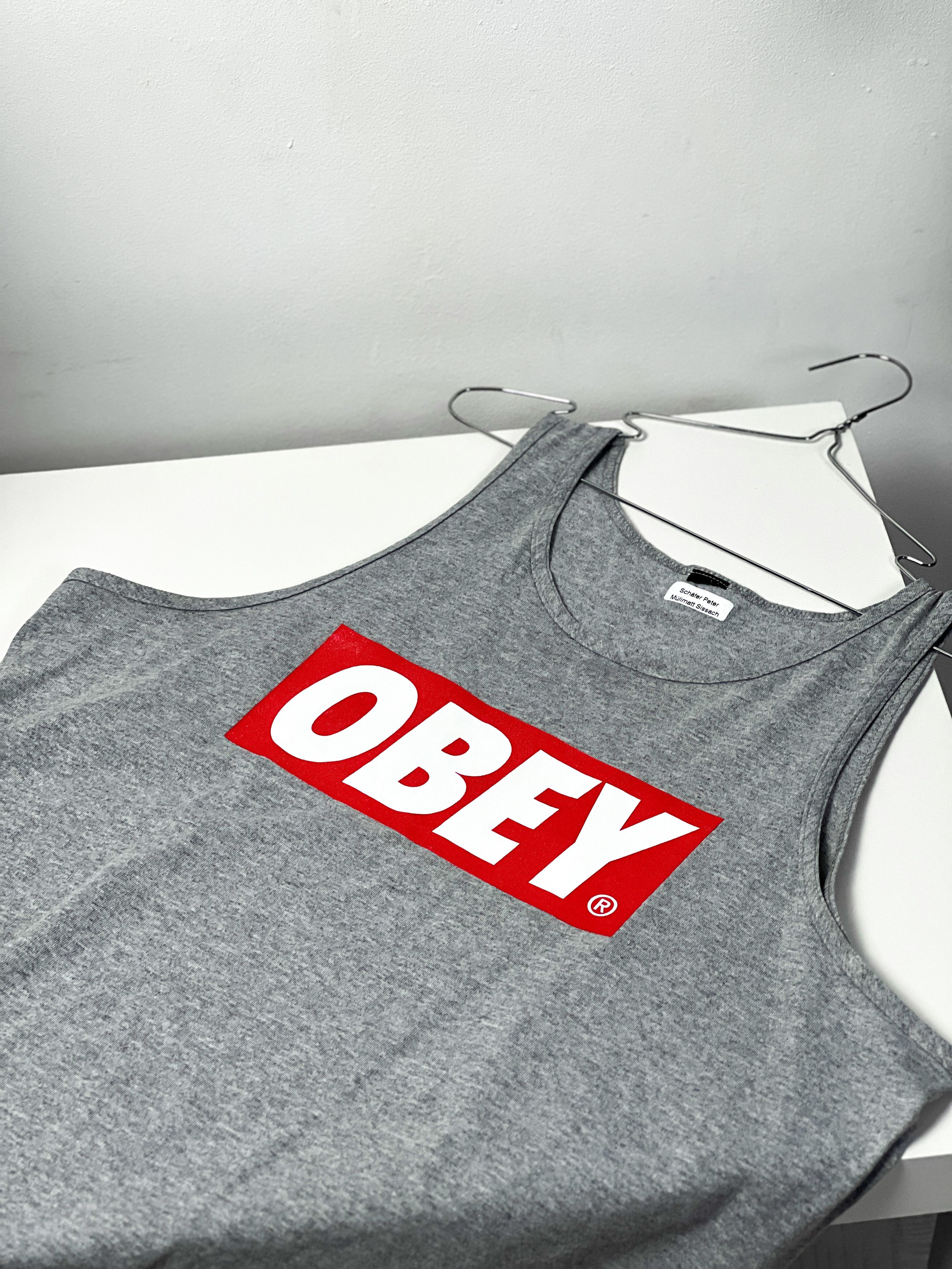 Obey OBEY sleeveless t-shirt Size US XXL / EU 58 / 5 - 4 Thumbnail