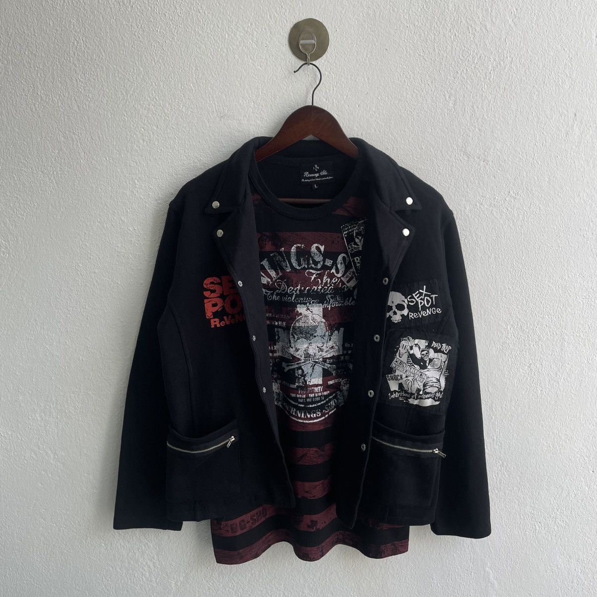 Sex Pot ReVeNGe Sex Pot Revenge "Pussycat Punk Style Patches" Jacket Size US M / EU 48-50 / 2 - 1 Thumbnail