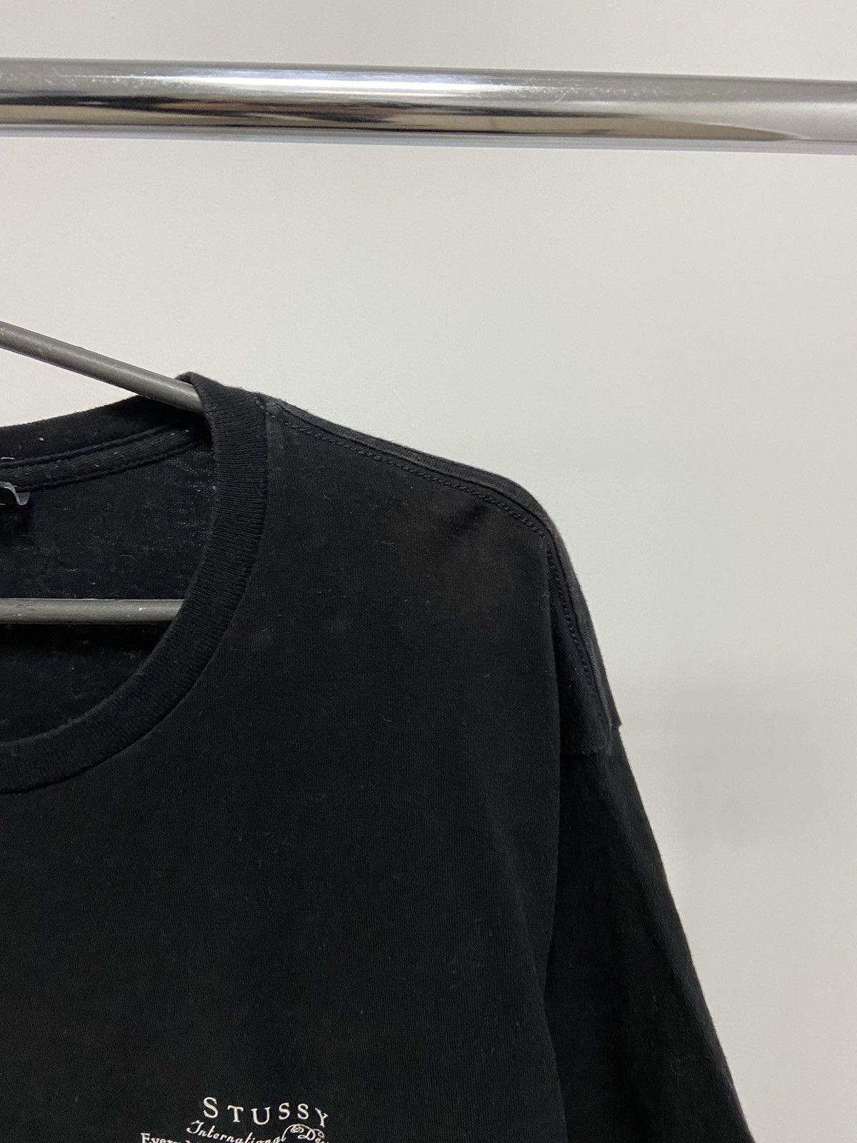 Stussy × Vintage Stussy T Shirt Vintage Black sun rise Y2K Skateboarding Size US L / EU 52-54 / 3 - 4 Thumbnail