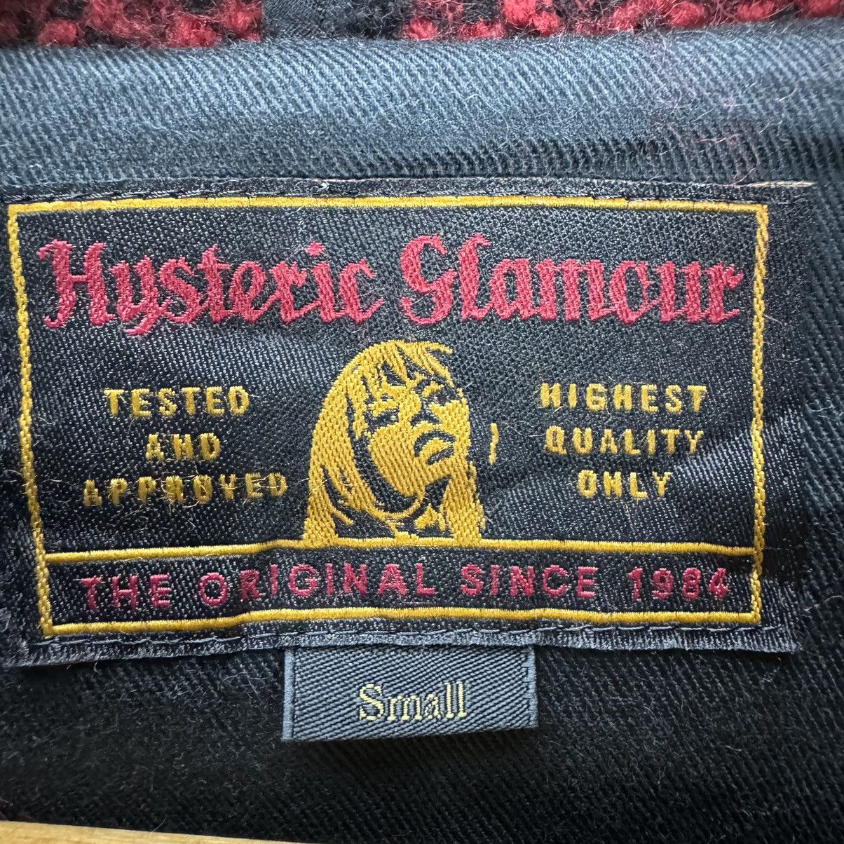 Hysteric Glamour ☀️HYSTERIC GLAMOUR HOODIE ‘DECISION’ RED TARTAN JACKET Size S / US 4 / IT 40 - 11 Thumbnail