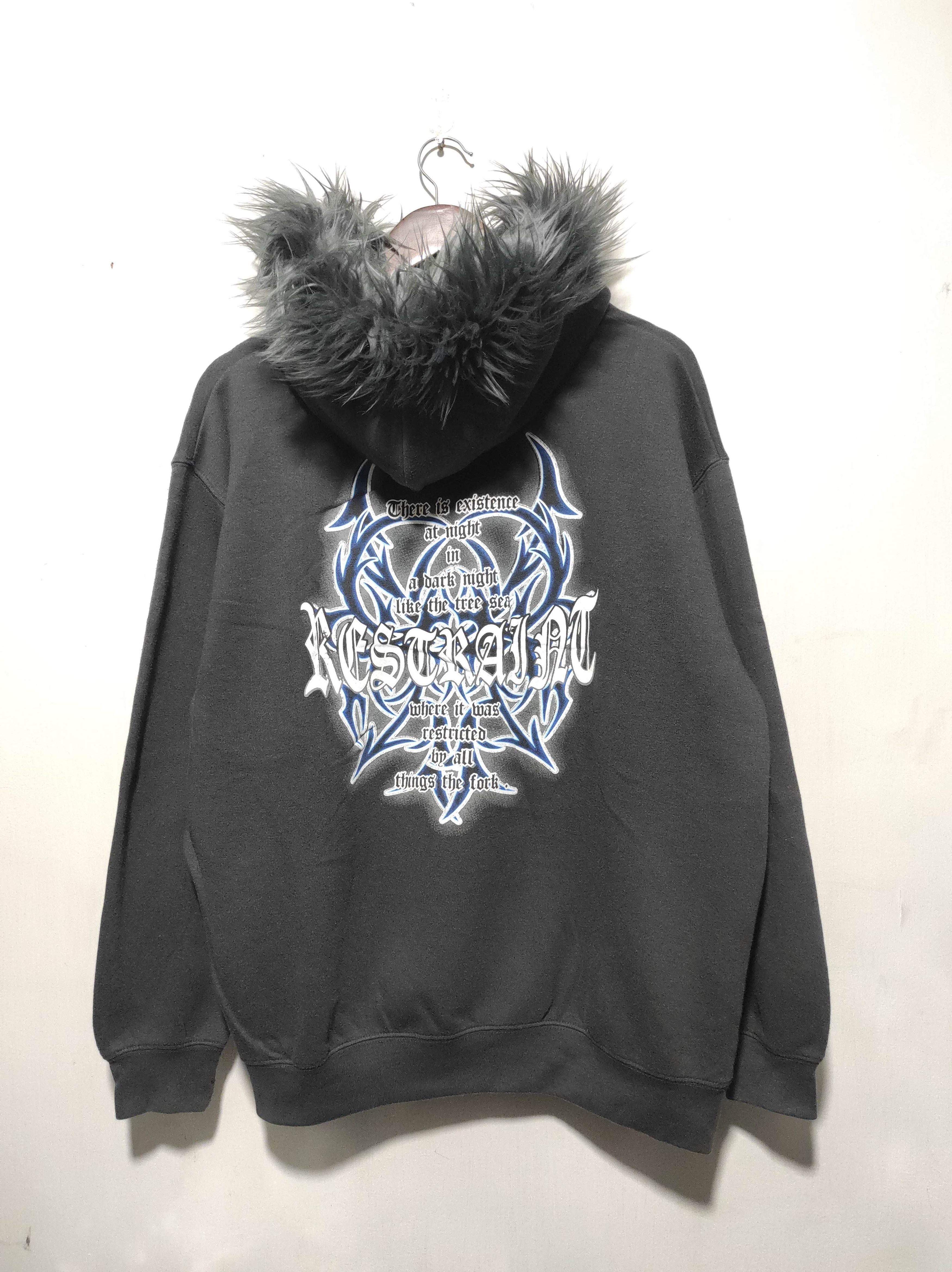 14th Addiction Bullet Noise Poem Fur Hoodie i6w9 LBG style Size US L / EU 52-54 / 3 - 13 Thumbnail