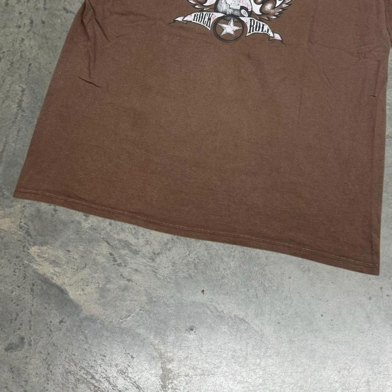 Hard Rock Cafe × Vintage Vintage Y2K Tribal Wings Rock & Roll T-Shirt Size US L / EU 52-54 / 3 - 3 Thumbnail