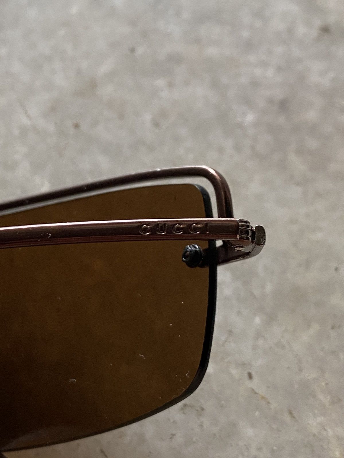 Gucci Vintage Gucci Sunglasses GG 2683/S Brown Style Made In Italy Size ONE SIZE - 7 Thumbnail