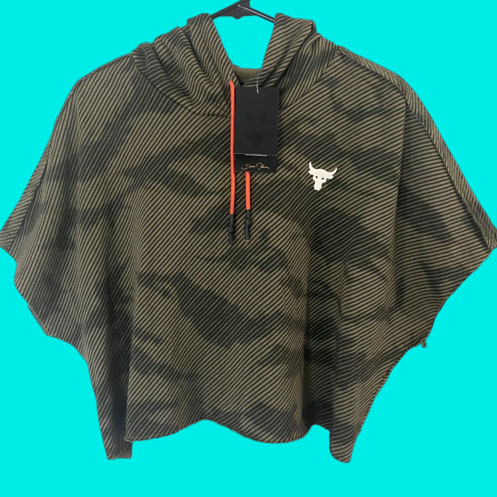 Under Armour VINTAGE Under Armour Project Rock Hoodie Sleeveless Crop Green Camo Womens Medium New Size M / US 6-8 / IT 42-44 - 1 Thumbnail
