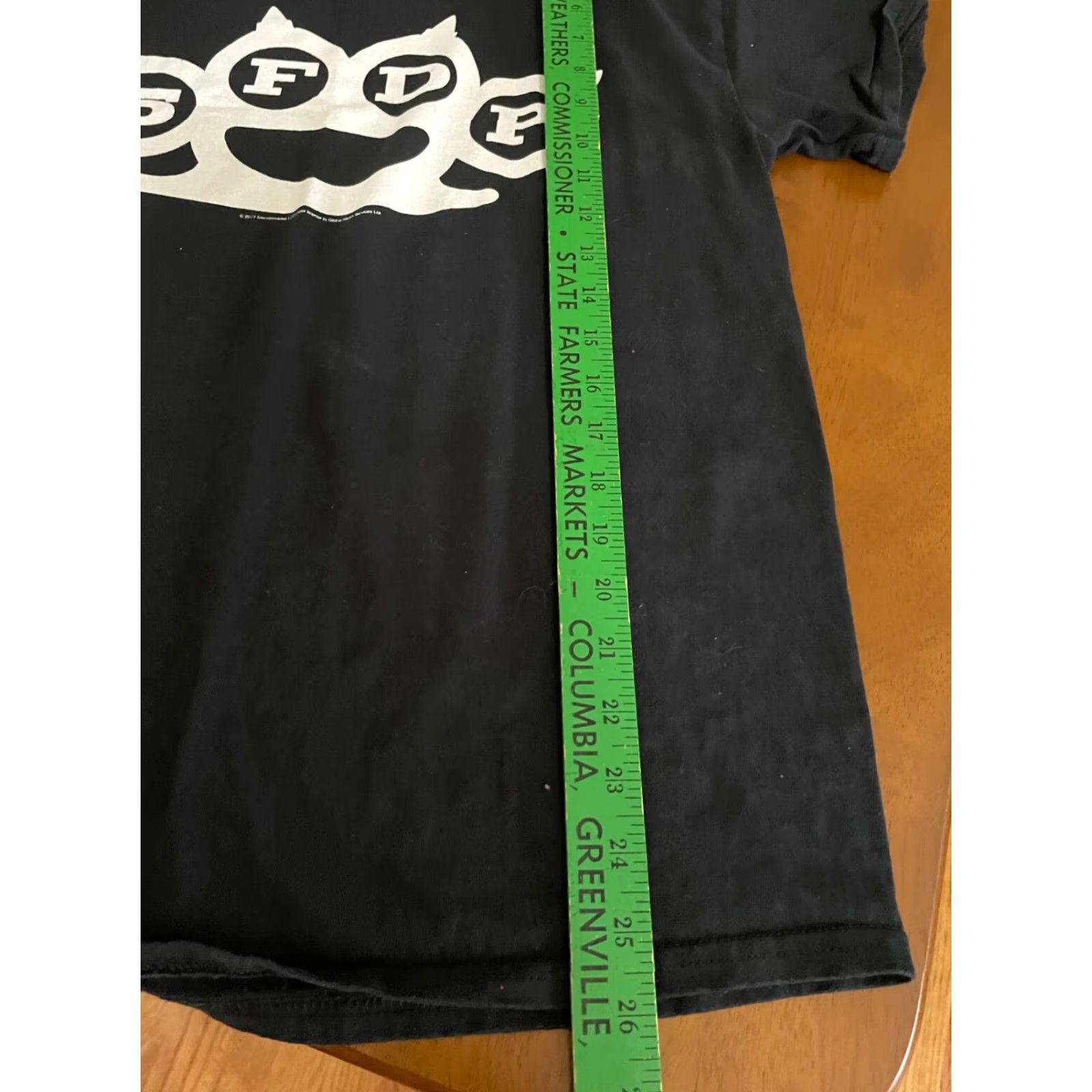 Vintage Five Finger Death Punch Brass Knuckles T-Shirt Black Small Unisex Adults Crew Neck Short Sleeve Graphic Print Skull Size US S / EU 44-46 / 1 - 6 Thumbnail