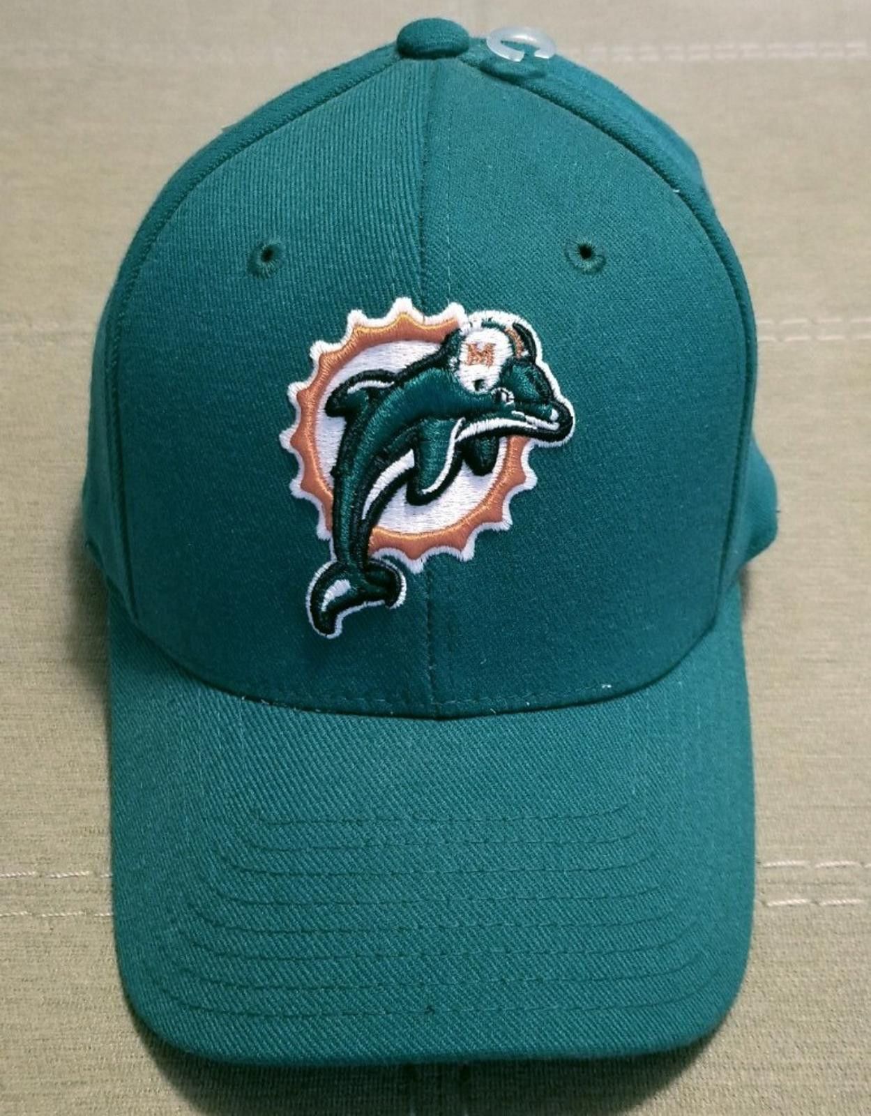 NFL NFL Official Miami Dolphins Hat Stretch Fit Cap Rare Size ONE SIZE - 2 Thumbnail