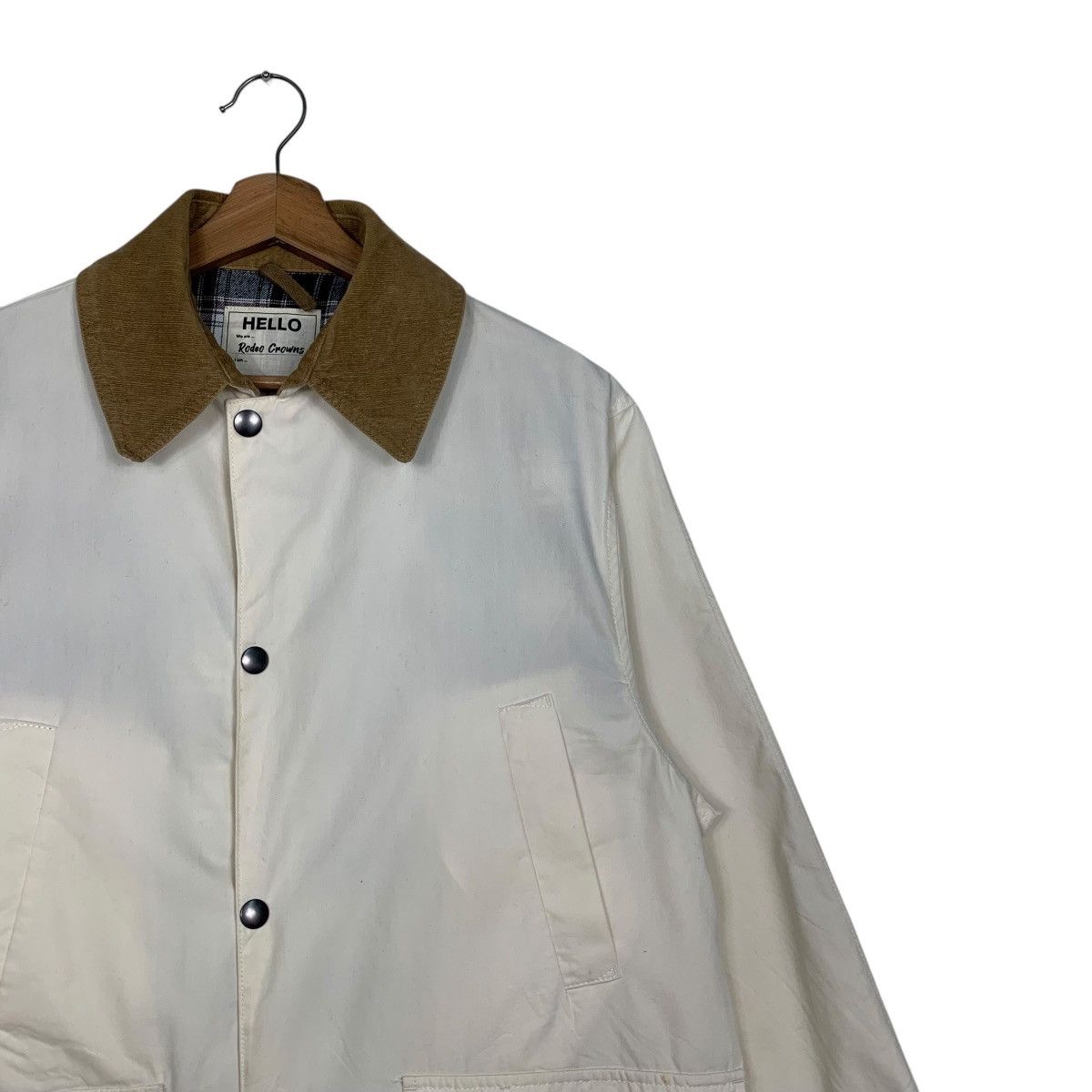 Japanese Brand RODEO CROWNS Lightweight Barn Coat Jacket #2758-C124 Size US L / EU 52-54 / 3 - 4 Thumbnail