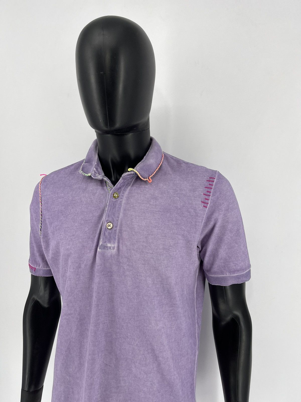 Vintage POLO BOB Teinture vegetale ,rebrode main, made in Italie Size US XL / EU 56 / 4 - 4 Thumbnail