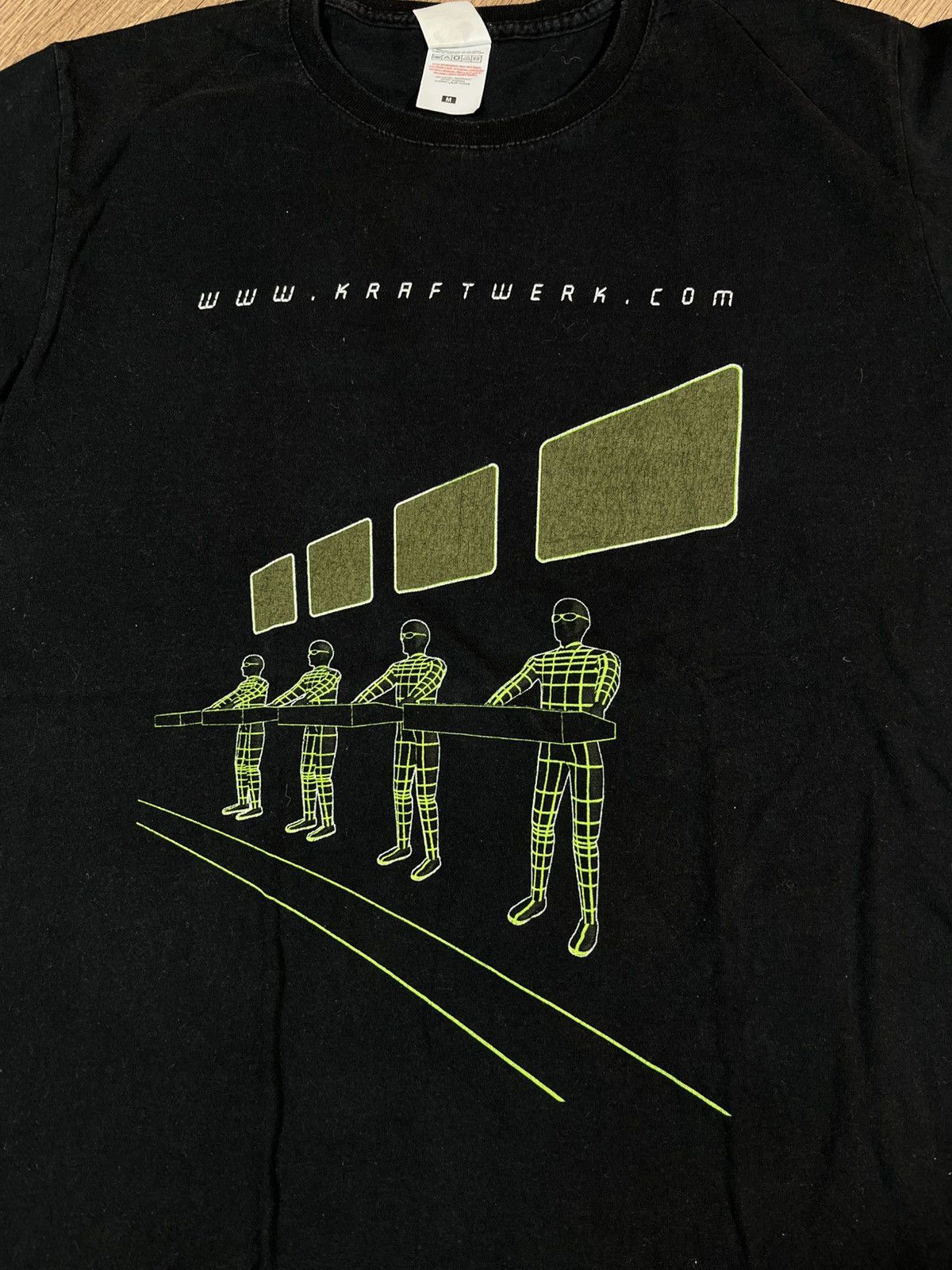 Band Tees KRAFTWERK x T-Shirt Size US M / EU 48-50 / 2 - 2 Thumbnail