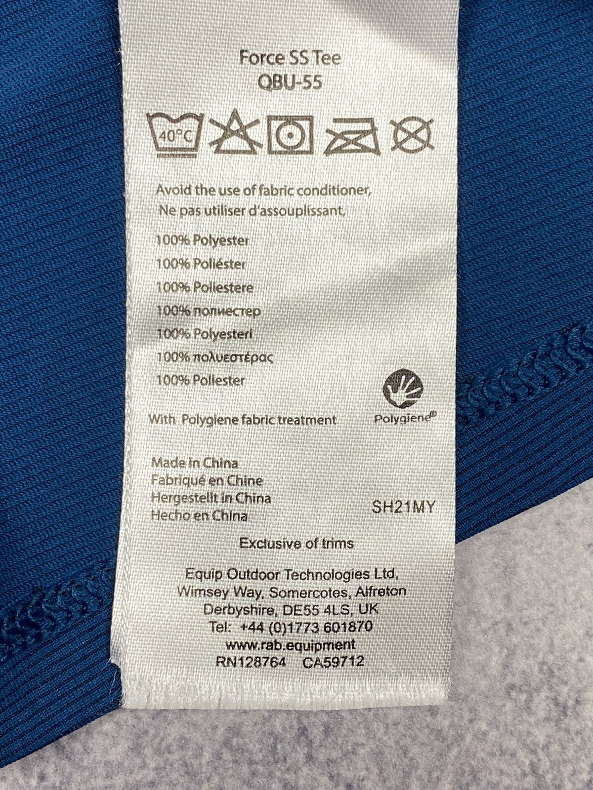 Rab Rab basic outdoor Gorpcore t shirt tee size L Size US L / EU 52-54 / 3 - 9 Thumbnail
