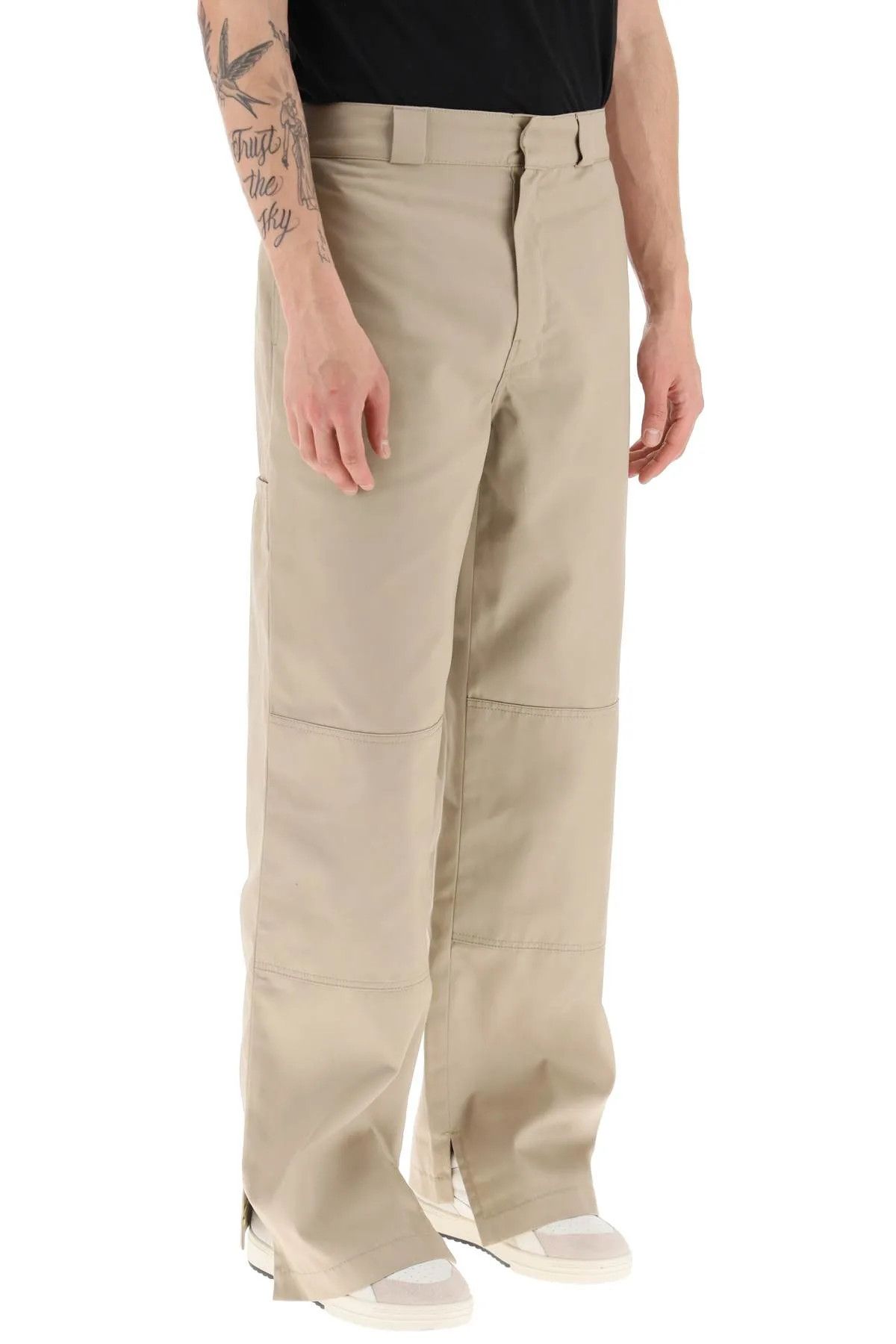 Palm Angels o1y0325 Casual Pant in Khaki Size US 30 / EU 46 - 2 Thumbnail