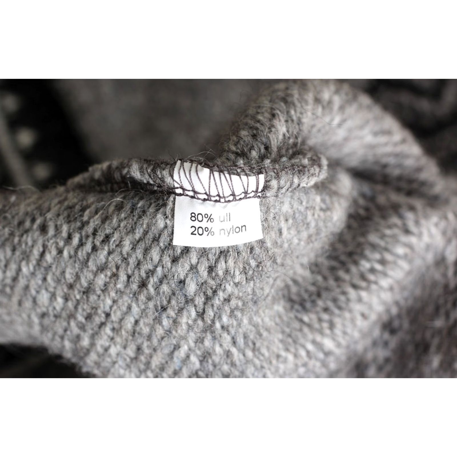 SAS ASA GJESTAL SPINNERI Norway Nordic Fair Isle Zip Neck Wool Jumper Sweater Men L Grey Knit Pullover 1/4 Zip Classic MENS Size US L / EU 52-54 / 3 - 8 Thumbnail