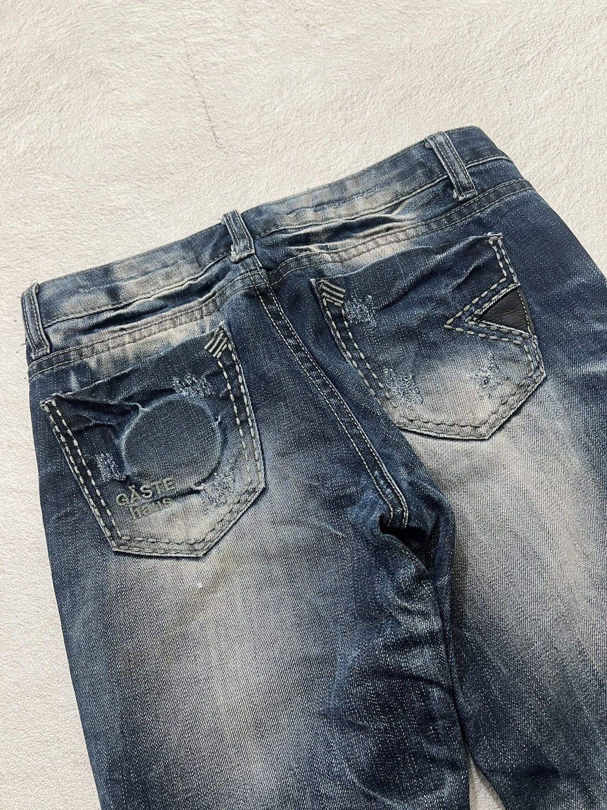 Hysteric Glamour × Undercover 2000s Japanese Tornado Ppfm Vkei Flare Jeans y2k Lgb Ifsix Size US 27 - 4 Thumbnail