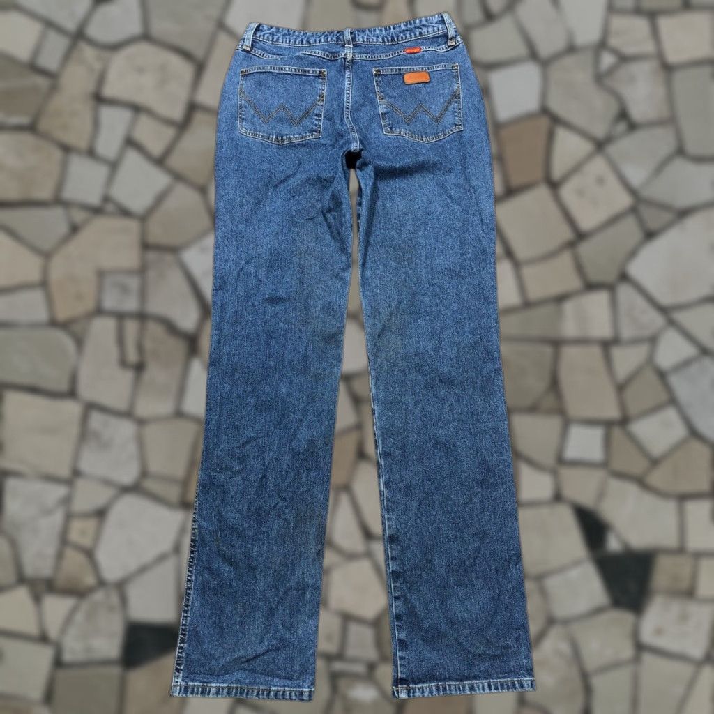 Wrangler Vtg Wrangler Cowboy Cut Slim High Rise Jeans 18MWZ Womens 9 X 35 Blue Western Slim Jeans Womens 9 X35 Blue Size 30" / US 8 / IT 44 - 1 Thumbnail