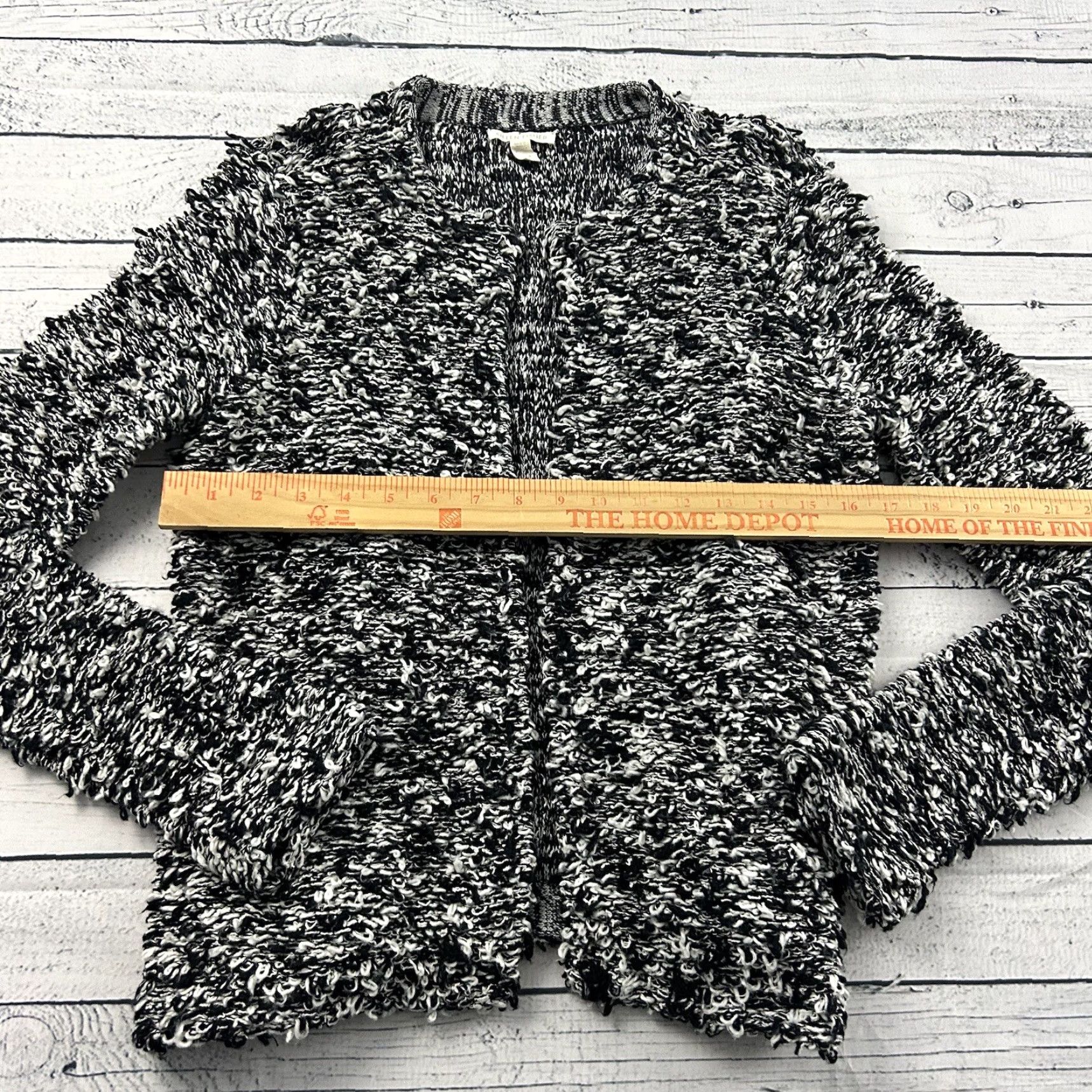 Eileen Fisher Eileen Fisher Cardigan Sweater Open Front Women's Small Black Shirt Size S / US 4 / IT 40 - 4 Thumbnail