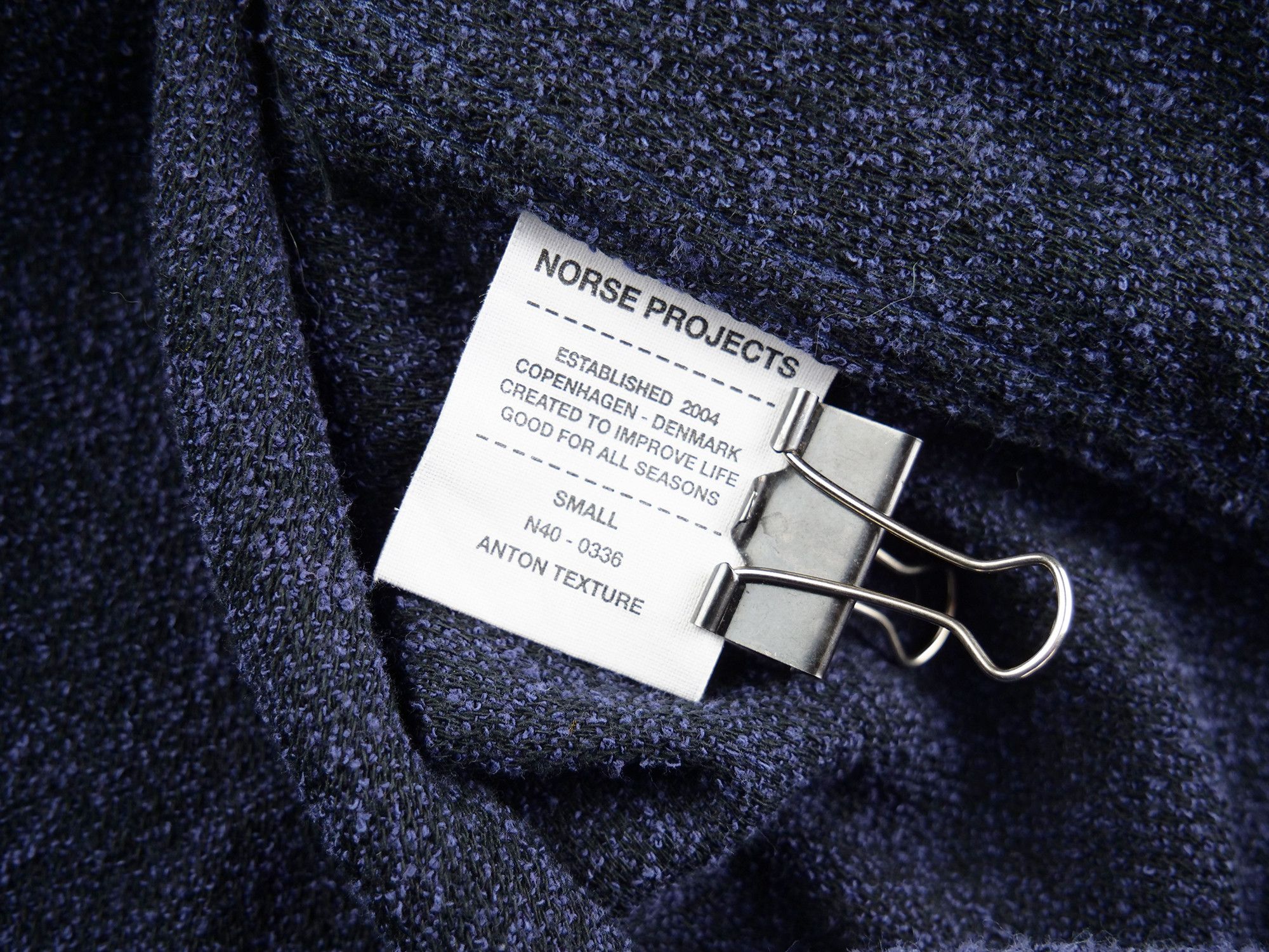 Norse Projects Norse Projects Anton texture shirt Size US S / EU 44-46 / 1 - 7 Thumbnail