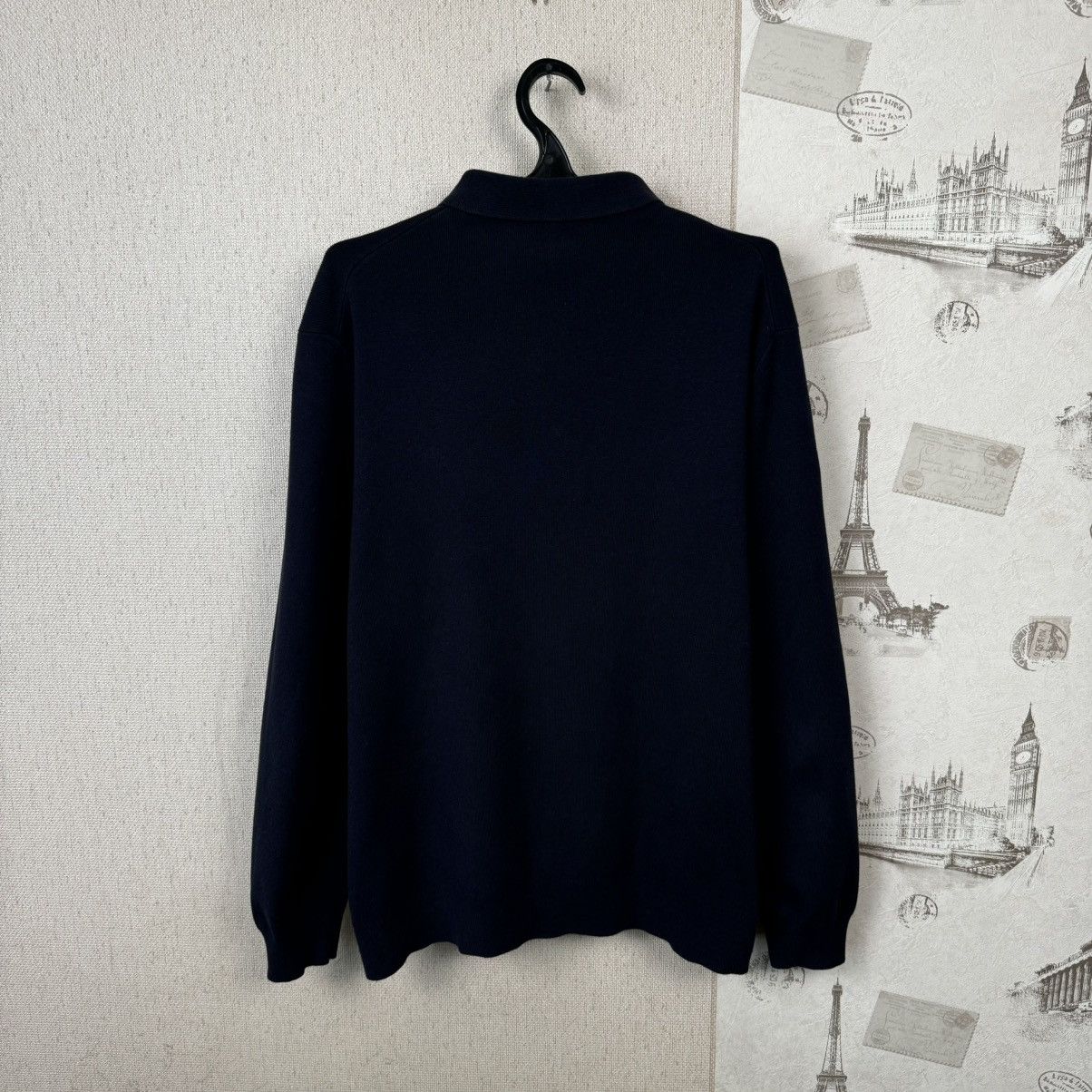 Lacoste × Polo Ralph Lauren Lacoste Polo Sweater Longsleeve Dark Blue Mens Regular XXL Size US XXL / EU 58 / 5 - 12 Thumbnail