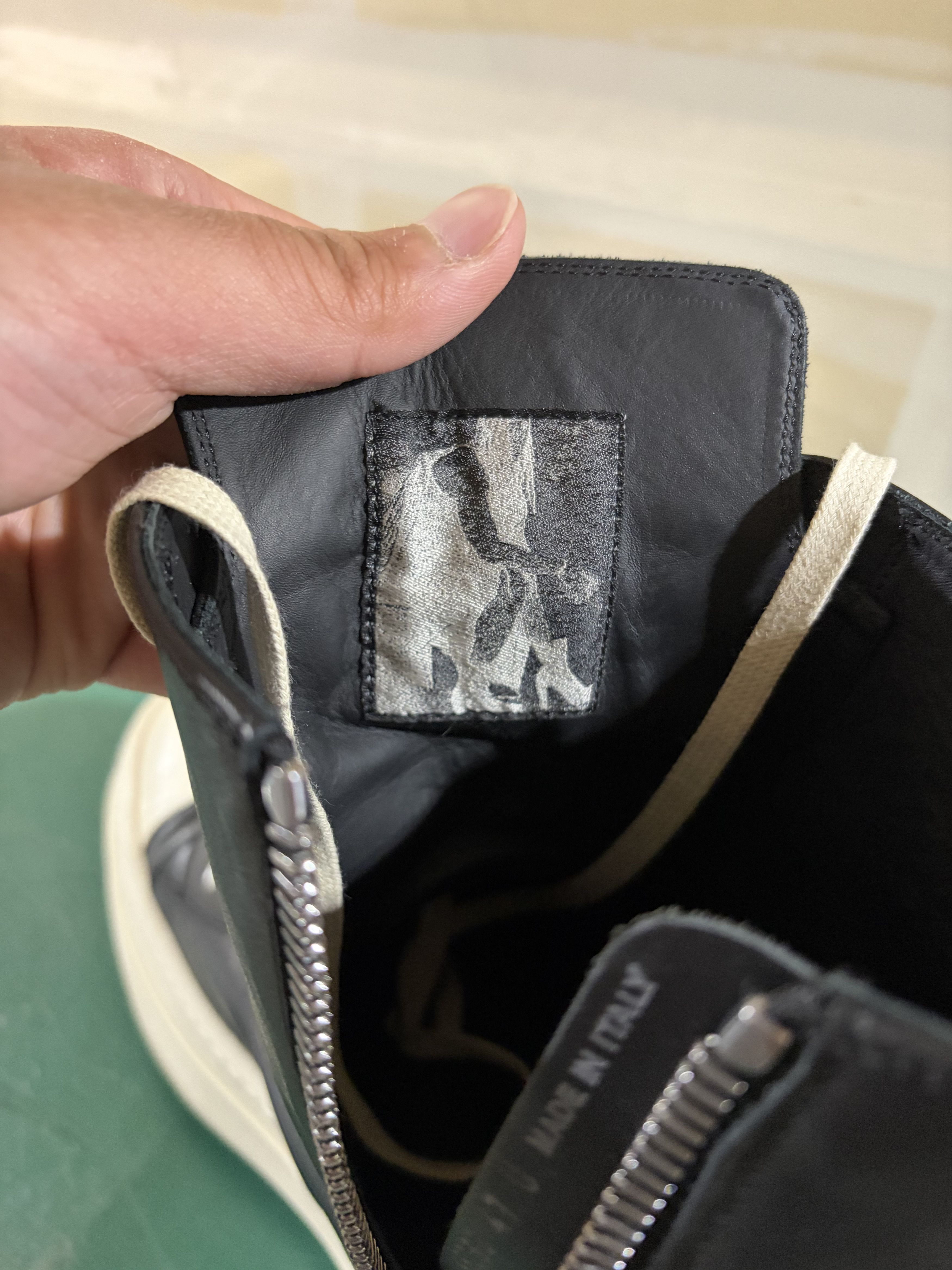 Rick Owens Rick Owens Ramones Megabumper (Hollywood) Size US 14 / EU 47 - 10 Thumbnail