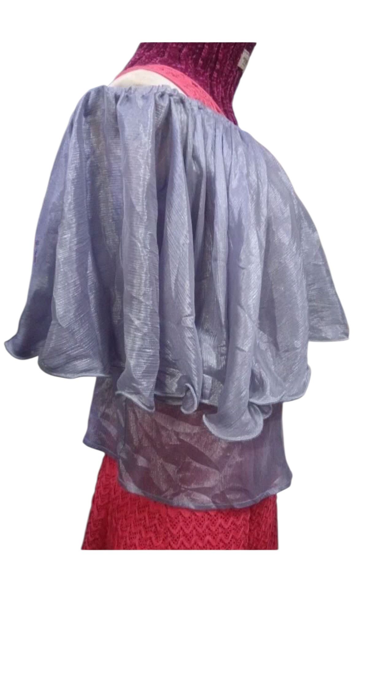 Christian Dior Monsieur Vintage Christian Dior Boutique Babydoll Batwing Top Size M / US 6-8 / IT 42-44 - 3 Thumbnail