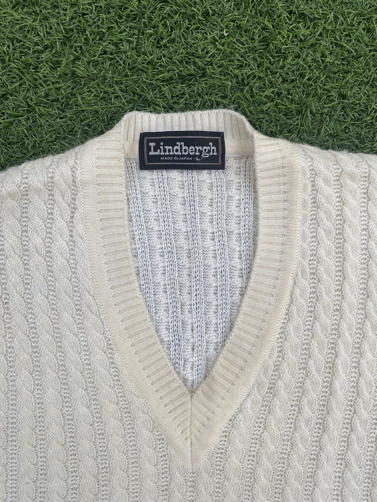 Japanese Brand × Lindbergh LINDBERGH KNITTED VEST Size US M / EU 48-50 / 2 - 2 Thumbnail